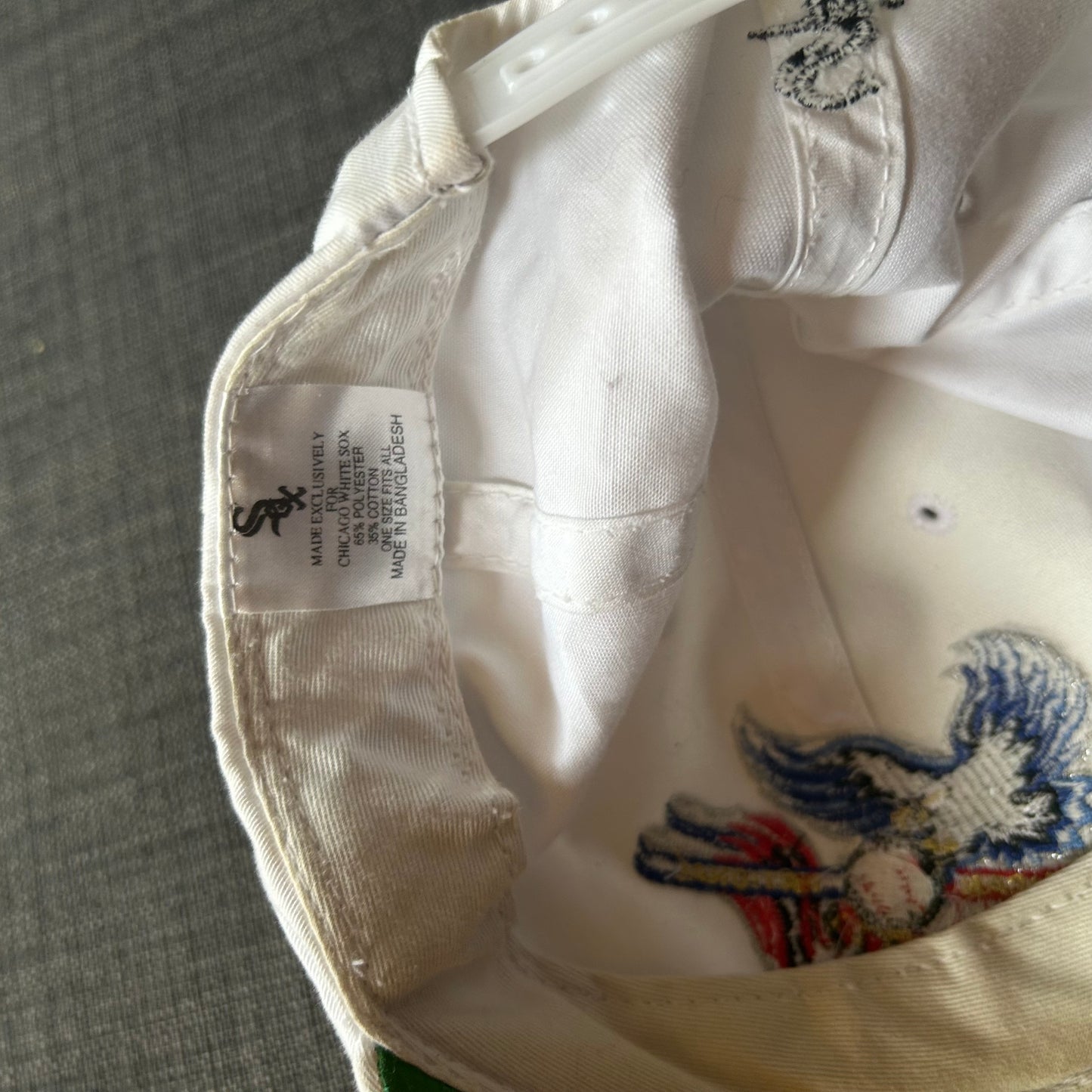 90's White Sox American League Miller Lite Snapback Hat