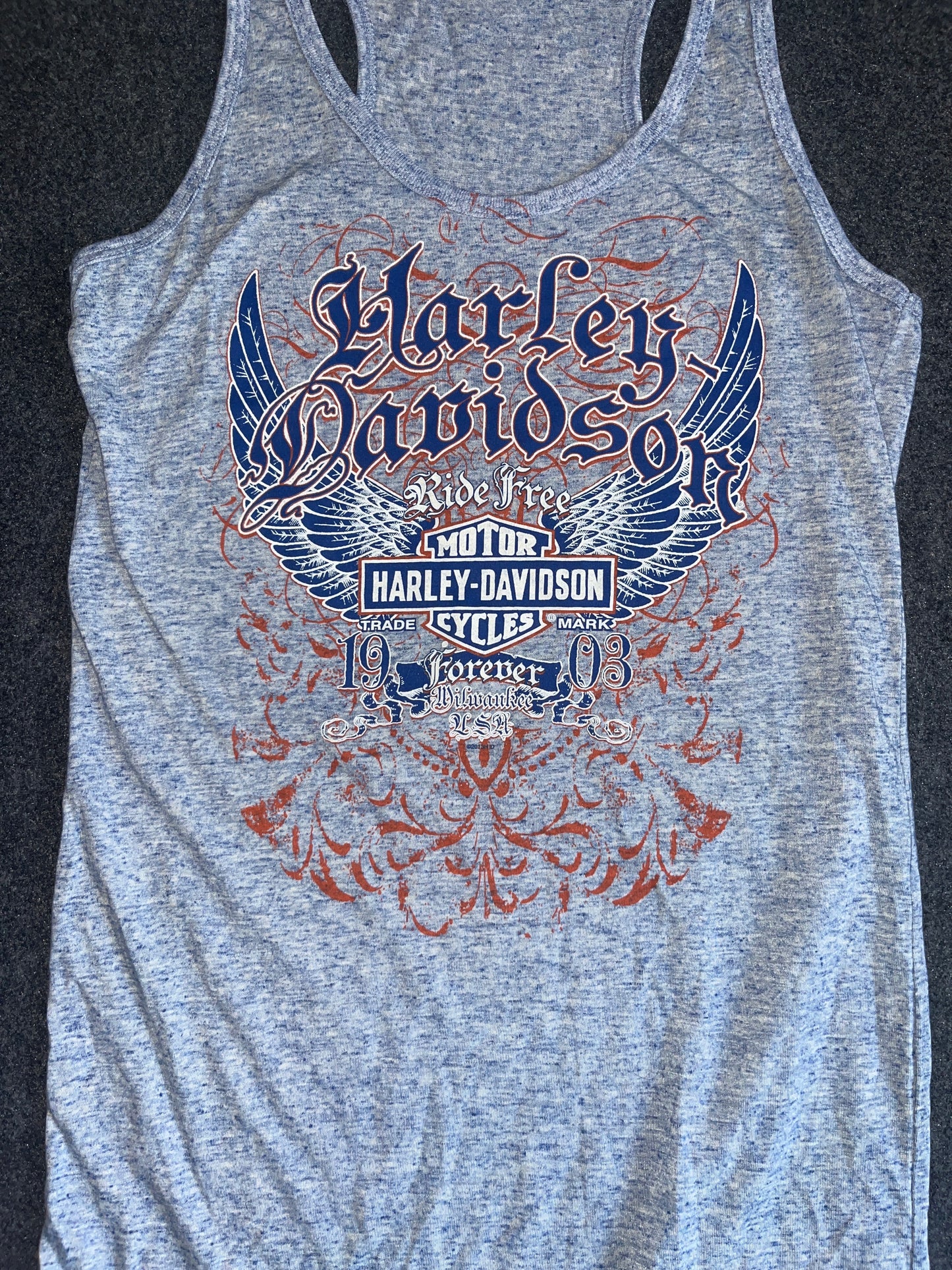 Harley Davidson Tank Top Shirt - XSmall - 15" x 29"