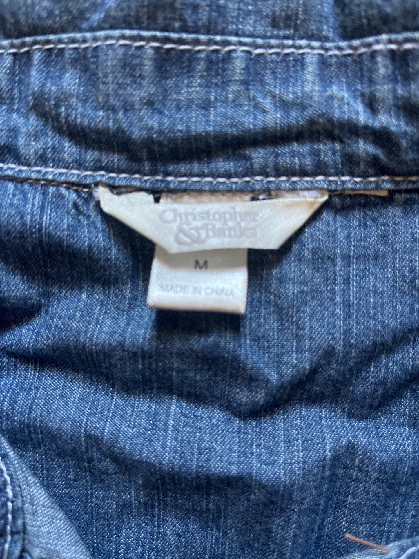 Christopher Banks Denim Jacket - 19“ x 27"