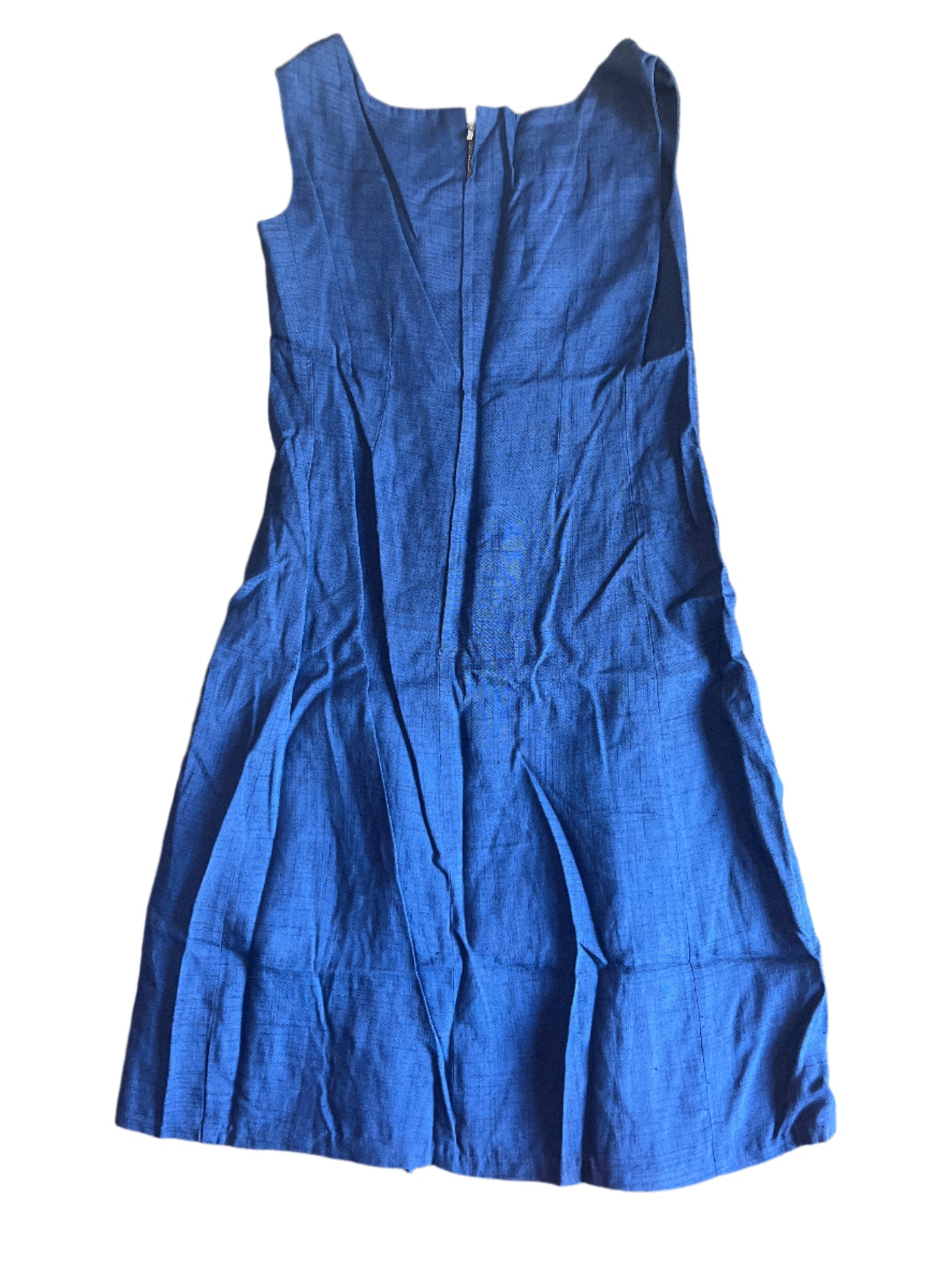 80/90's Blue Dress - Small - 18" x 39"