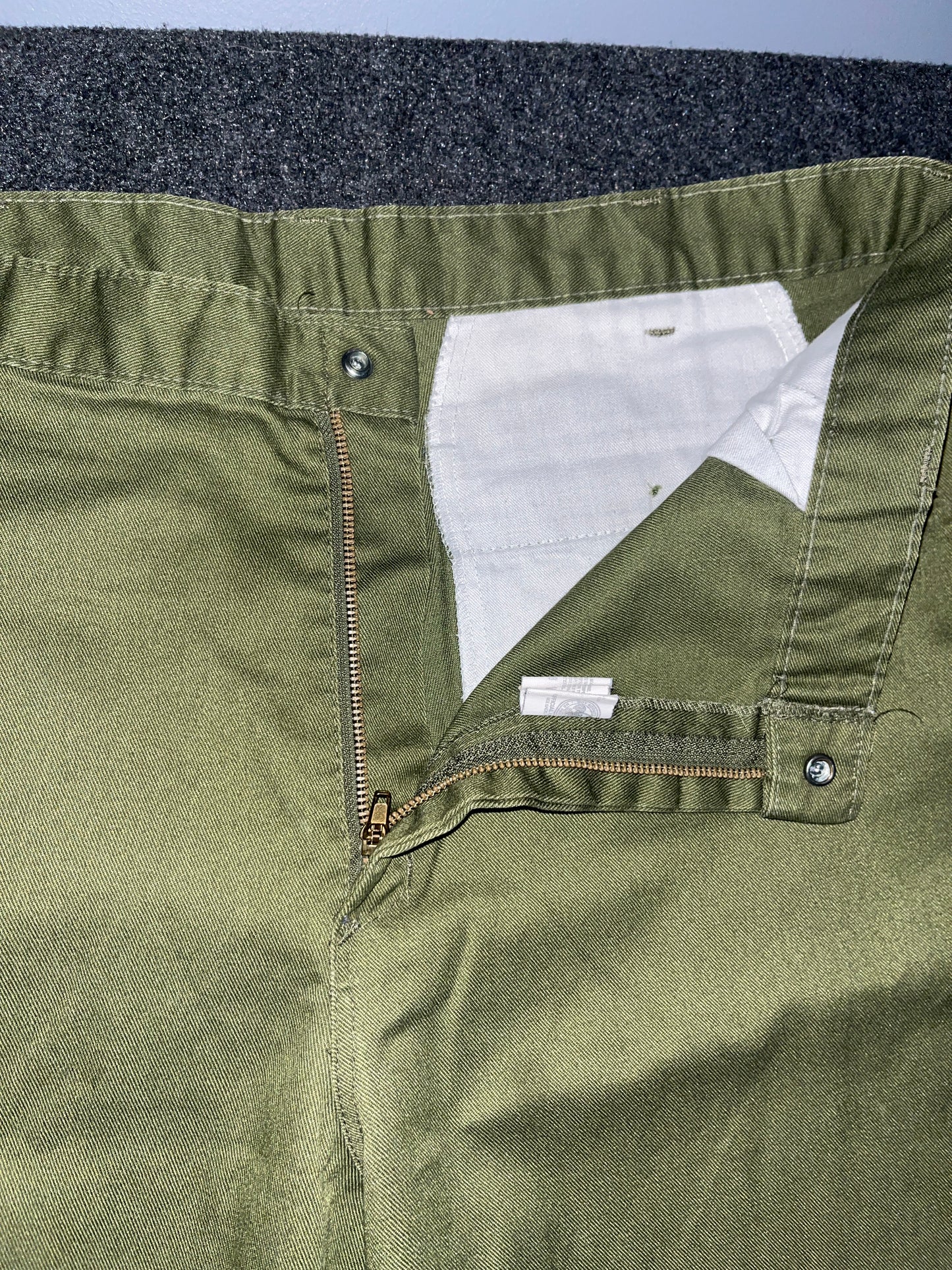 80's Green Chino Pants - 38" x 40"