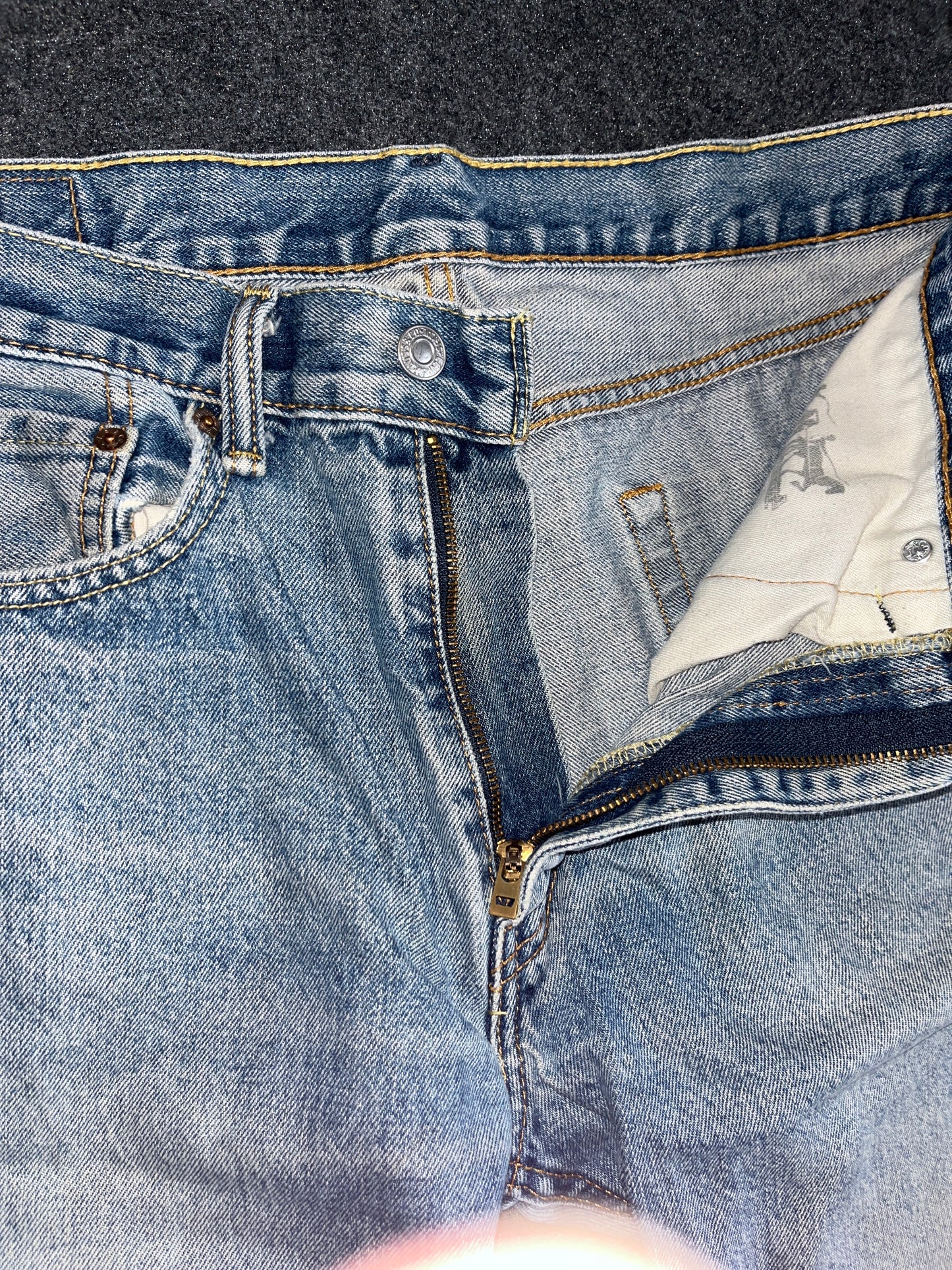 Levi's 505 Denim Faded Jeans Pants - 34" x 30"