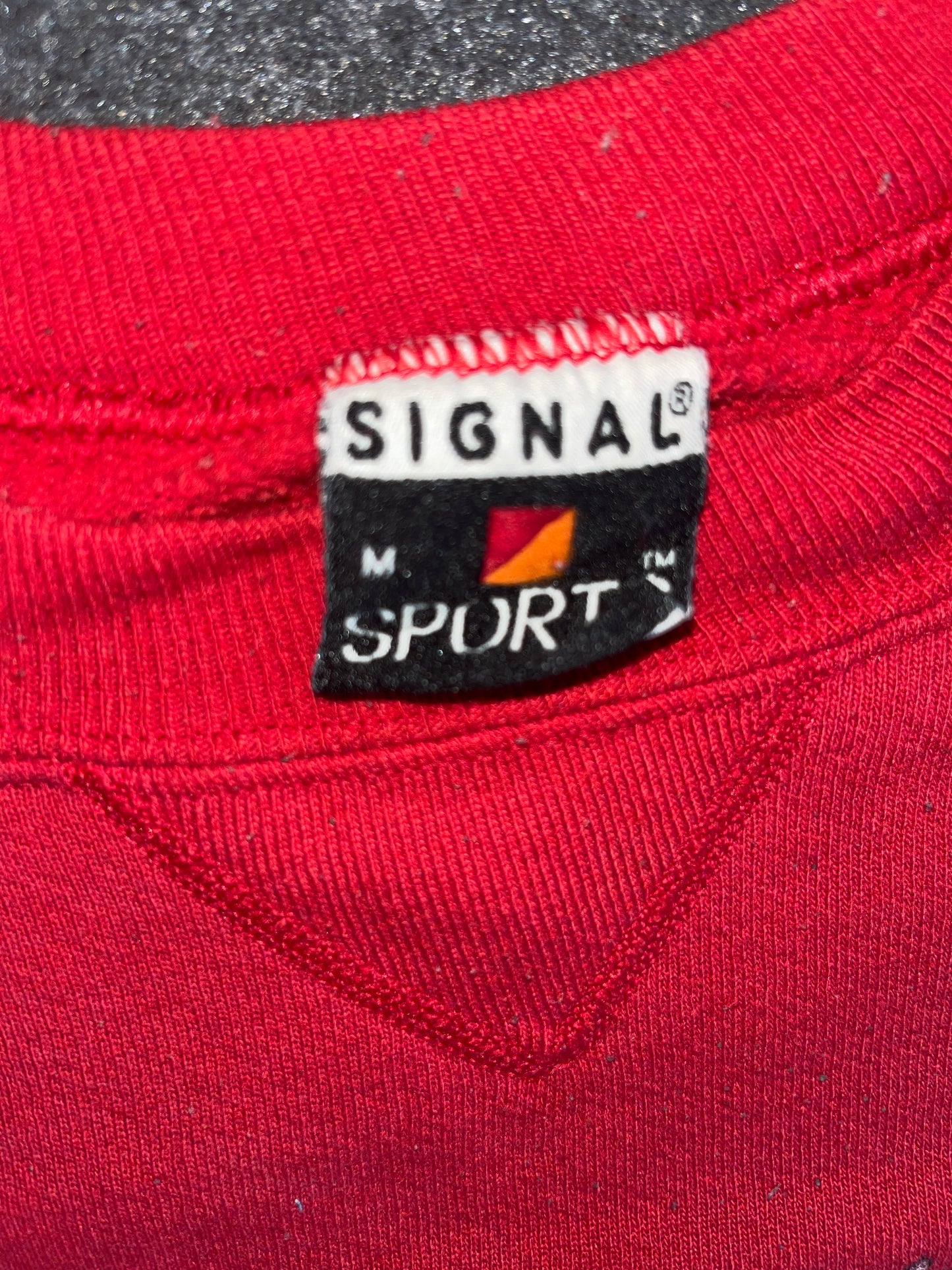 90's Signal Sport Ohio State Buckeyes College University Looney Tunes Crewneck Sweatshirt - Medium - 20" x 24"