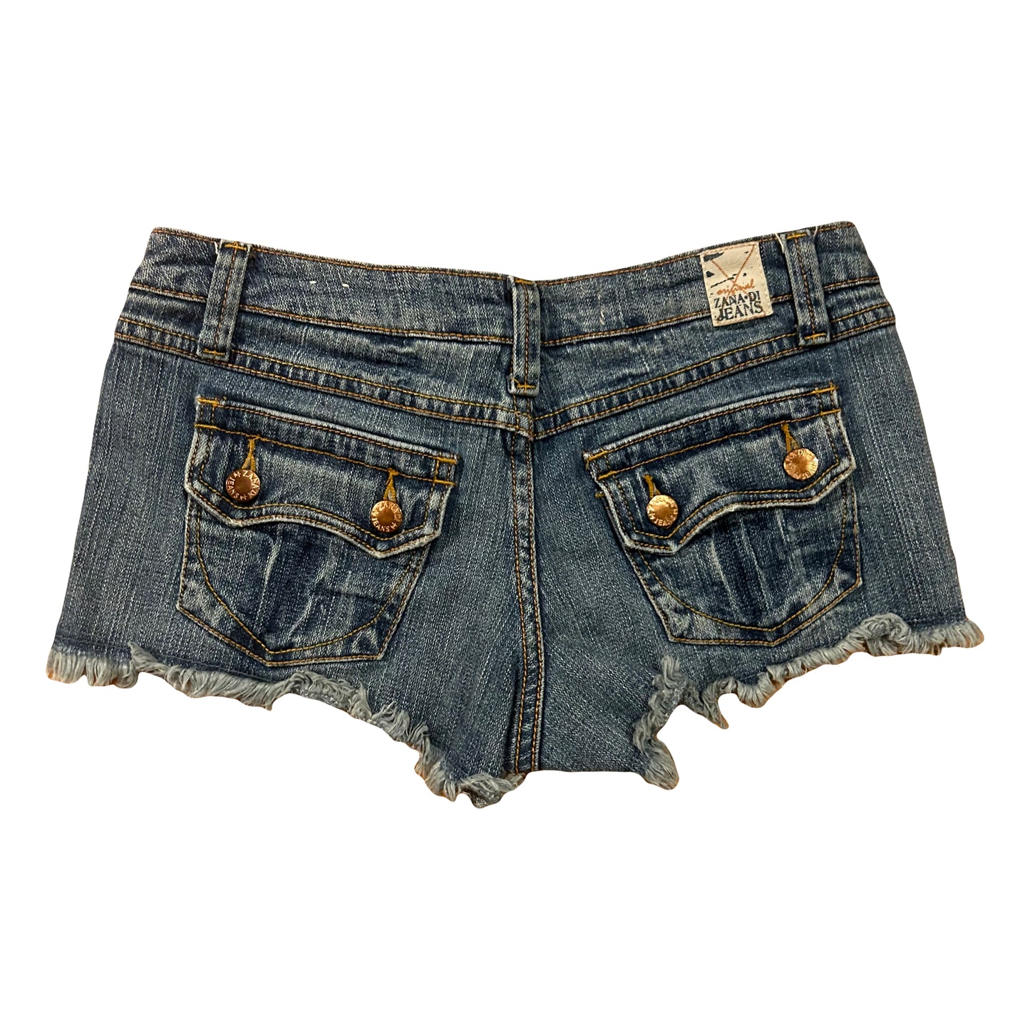 Zana Di Original Jeans Denim Jorts Cotton Spandex Shorts - Women’s 5 - 30” x 2”