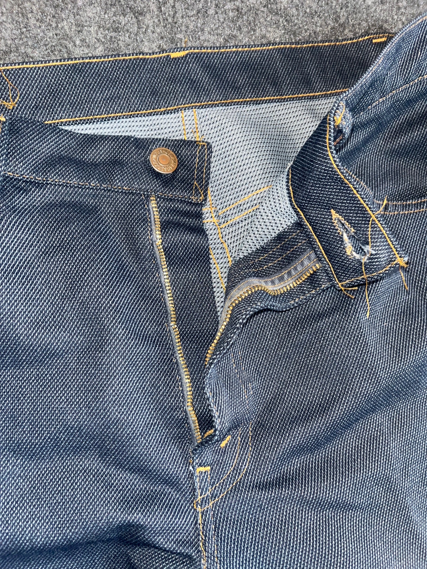 Levi's 517 Polyester Bootcut Flare Pants Jeans - 36" x 27"