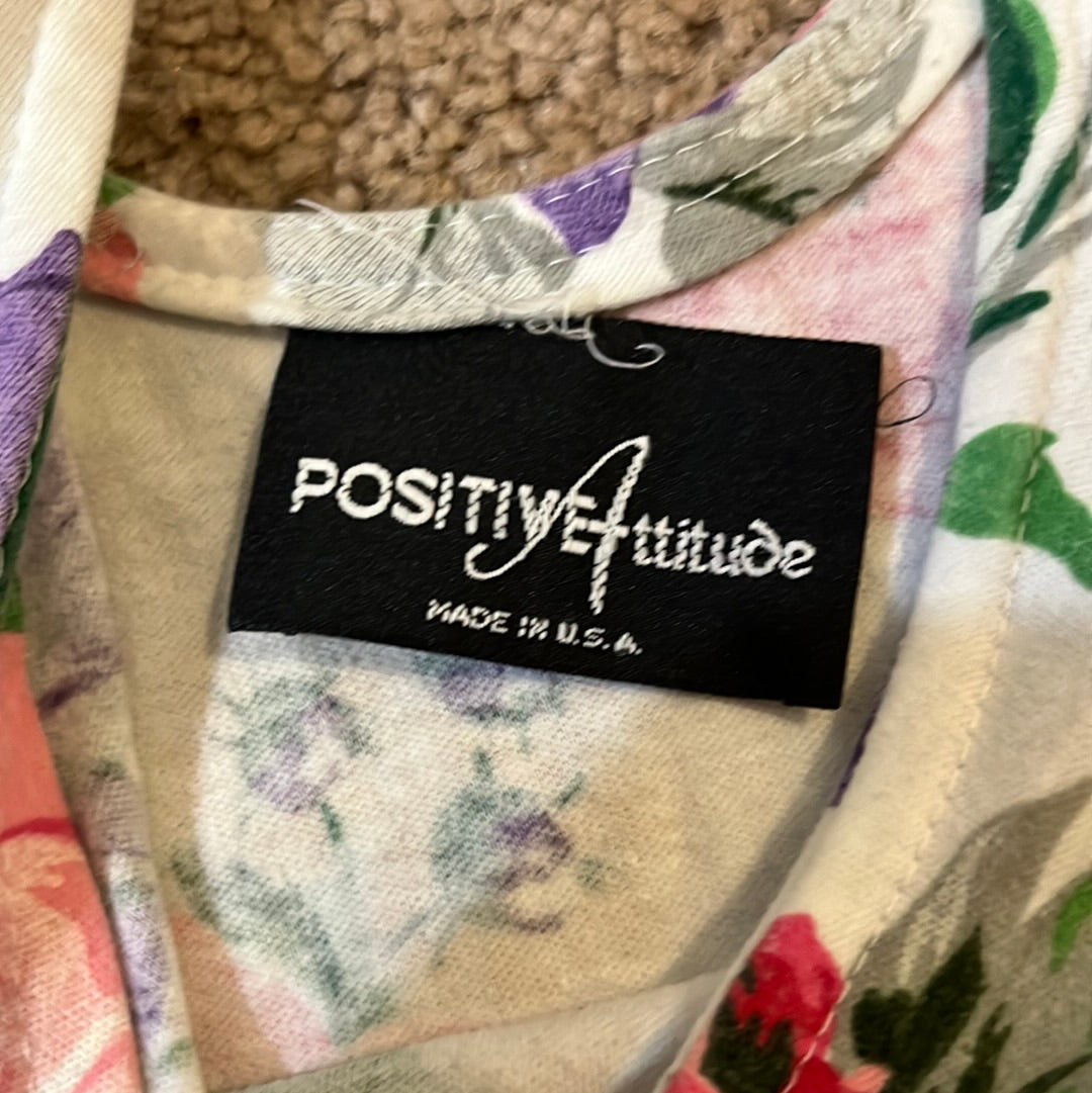 90's Positive Attitude Dress - 15” x 37”