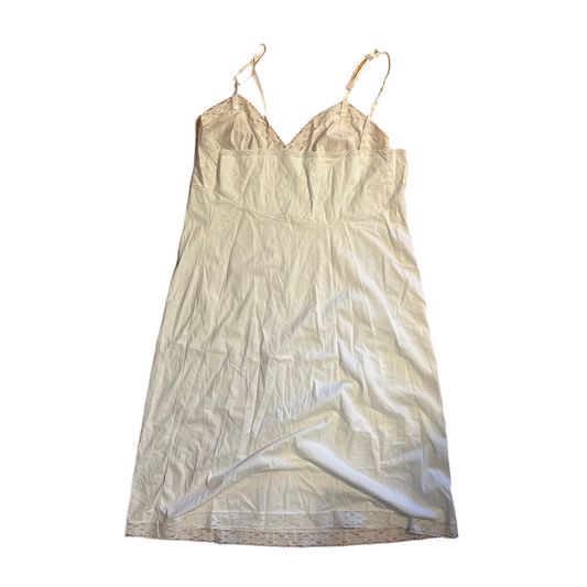 Silk or Nylon Slip Dress - XSmall - 16" x 32.5"