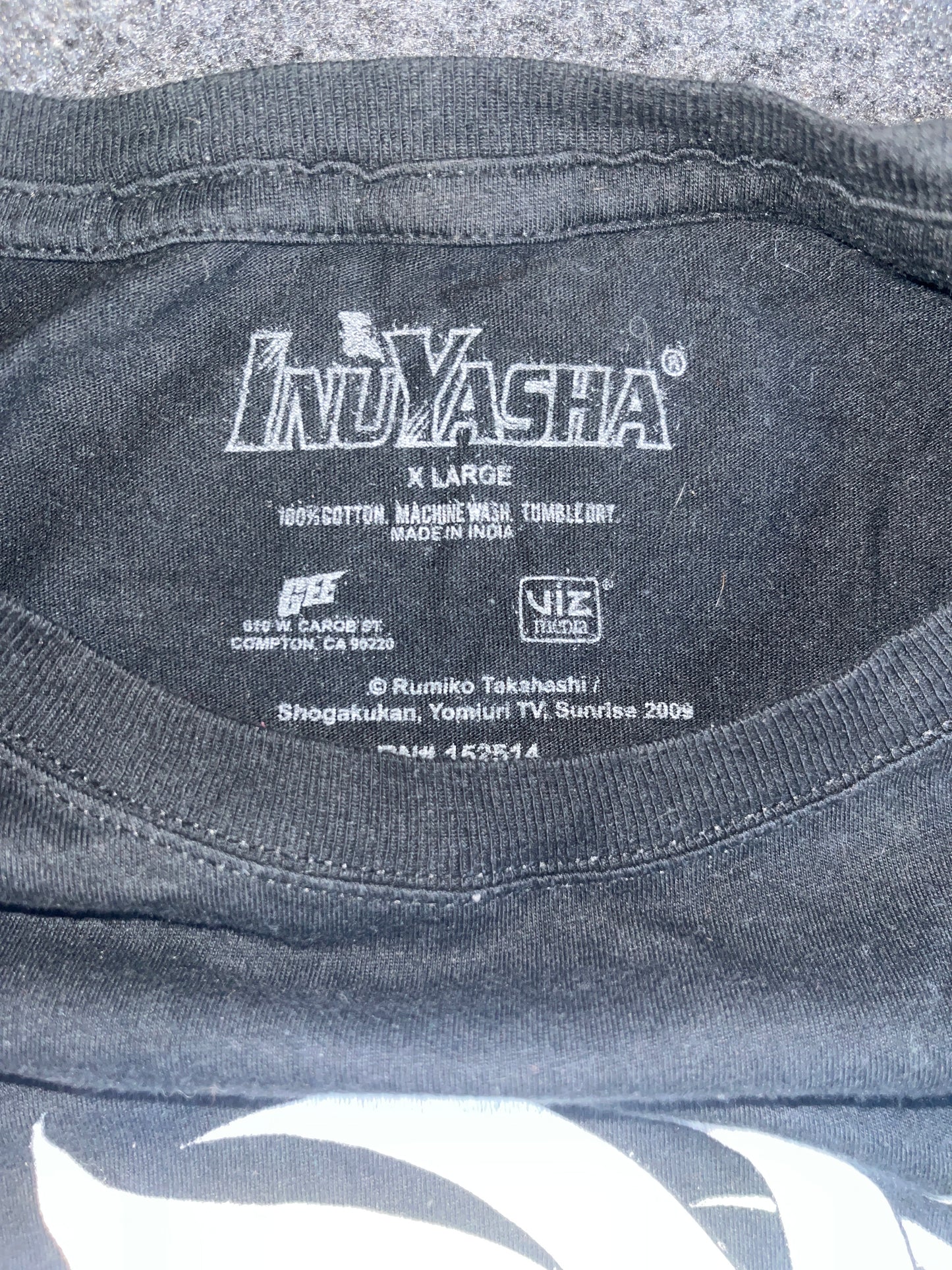 Inuyasha Anime Tshirt - Small - 19" x 26"