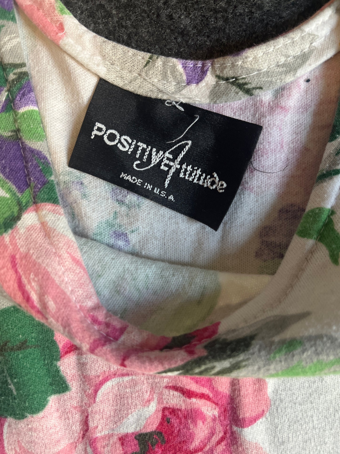 90's Positive Attitude Dress - XSmall - 15" x 35"