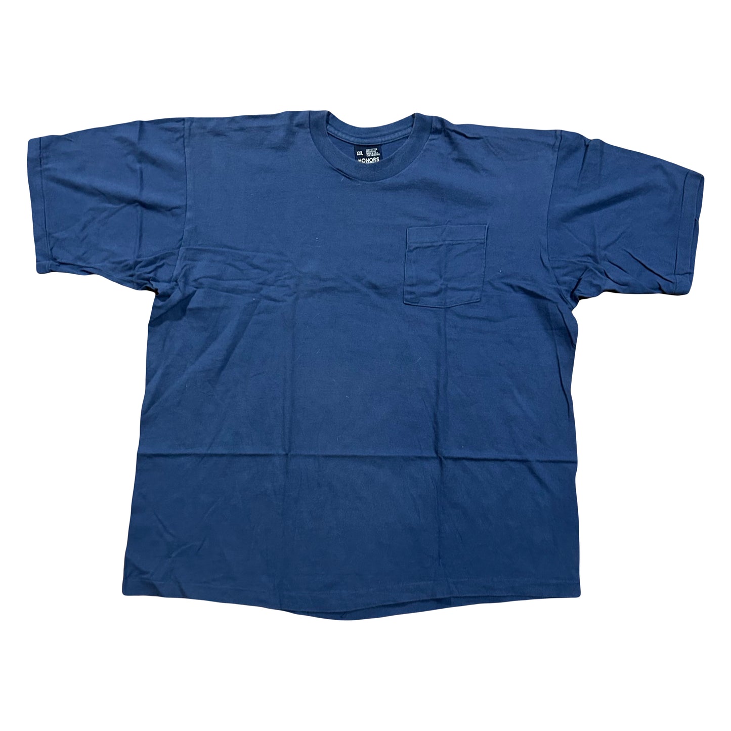 90’s Honors Cotton Blank Pocket Tshirt - XLarge - 25” x 30”
