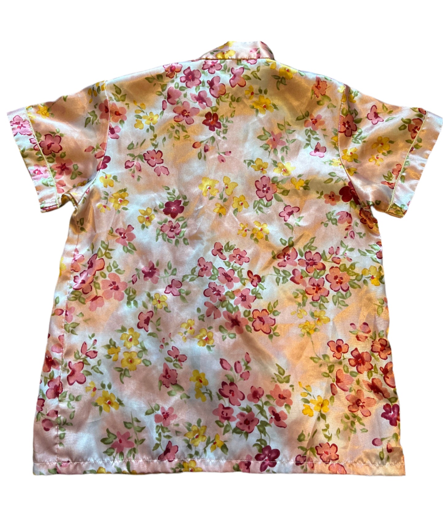 LXD Lexinda Button Up Silk Shirt - XSmall - 15" x 21"