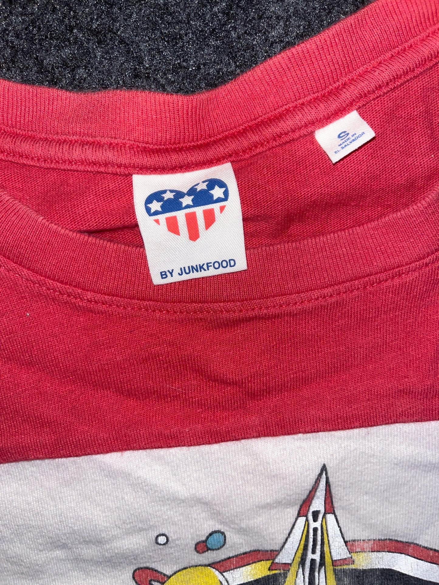 Junkfood Atari Cropped Tshirt - Small - 19" x 19"