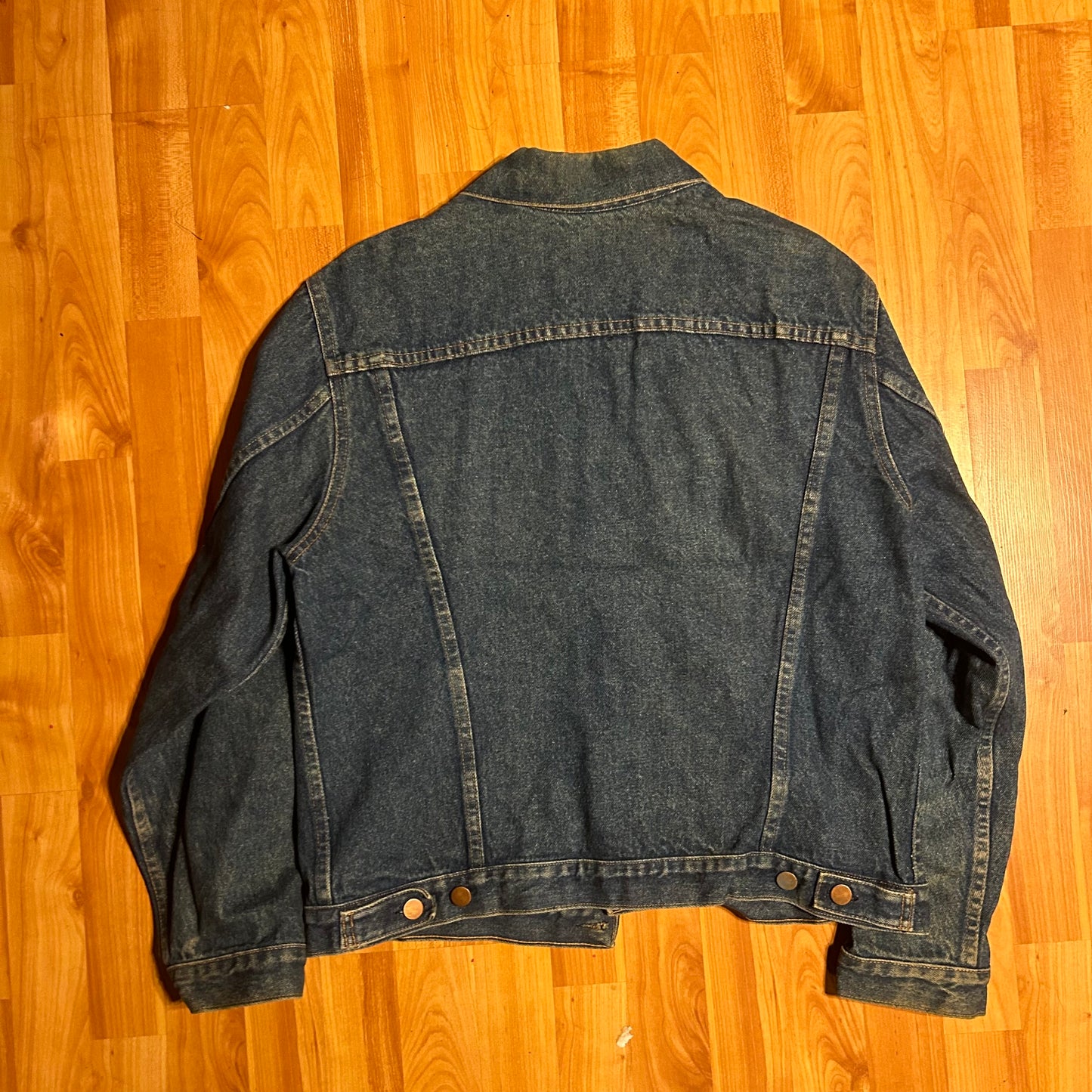 70/80’s Denim Jean Trucker Jacket - Medium - 21.5” x 25”