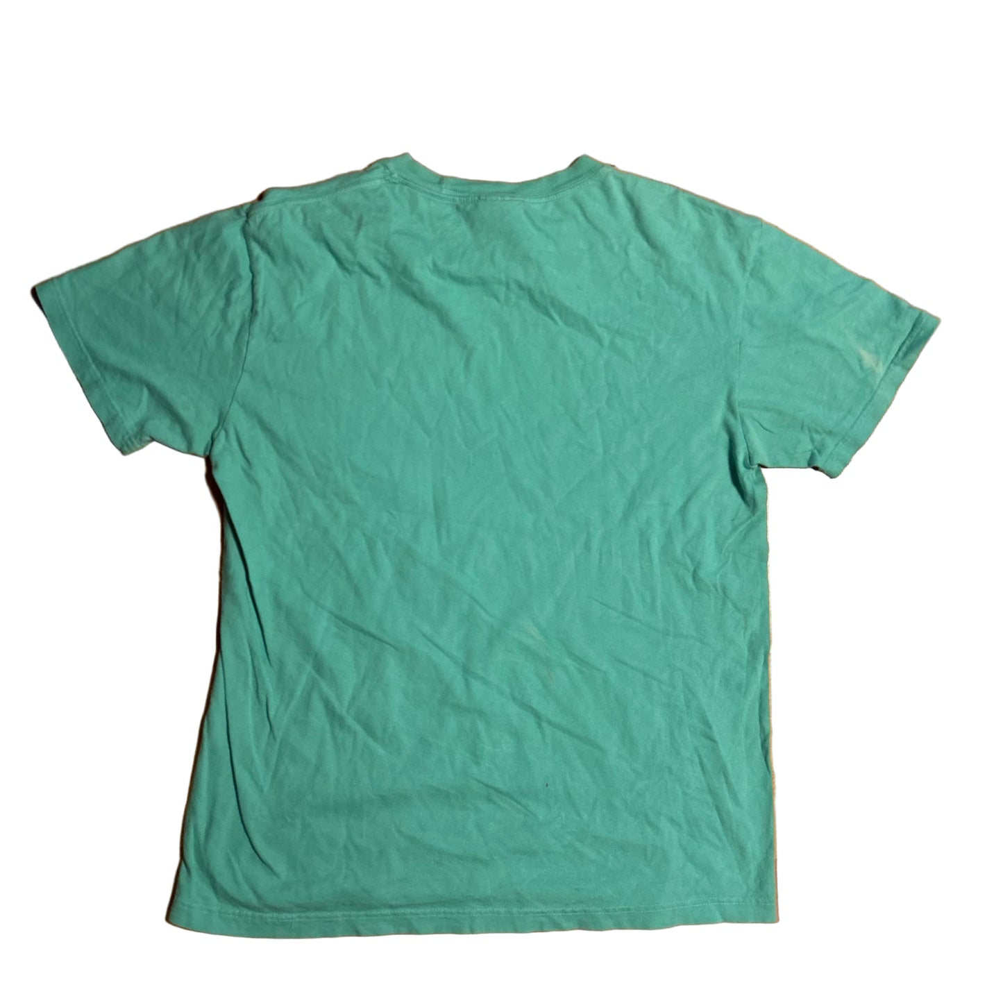 Polo Ralph Lauren Teal Green Navy Blue Tshirt - Small - 19” x 25”