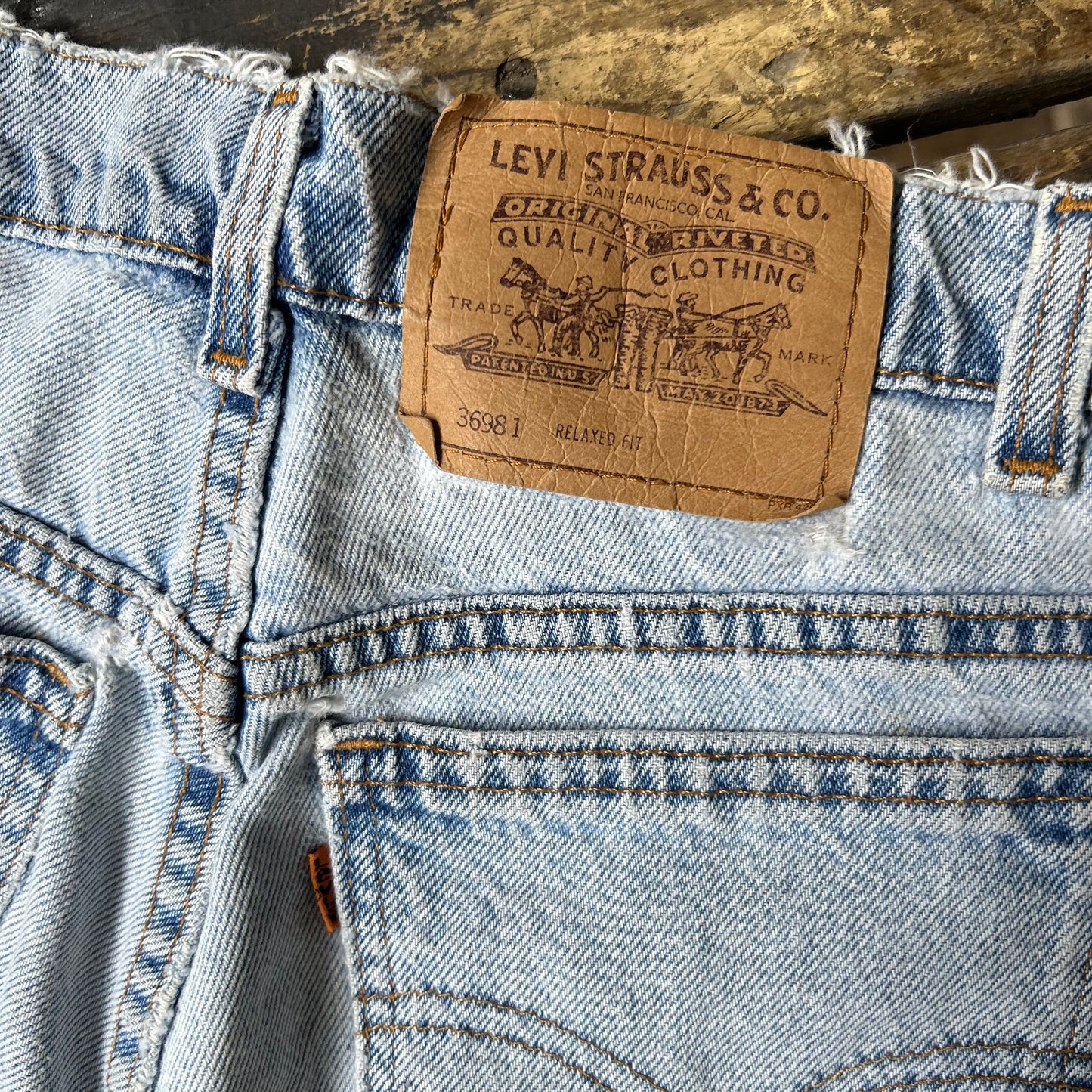 70/80's Levi's Orange Tab Denim Shorts Jorts - 30” x 5”