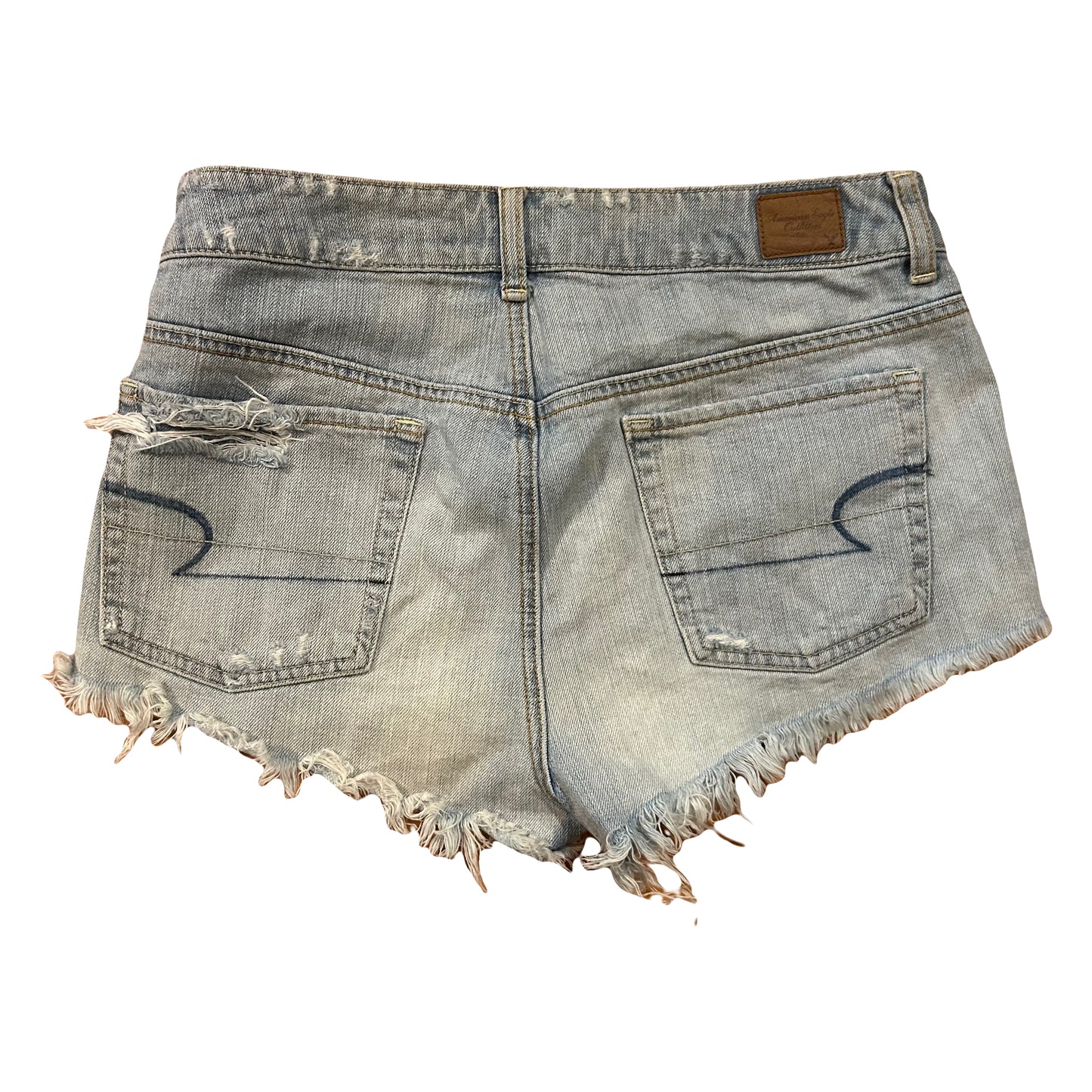 American Eagle Cotton Denim Jean Shorts Jorts - Women’s 8 - 30” x 2”
