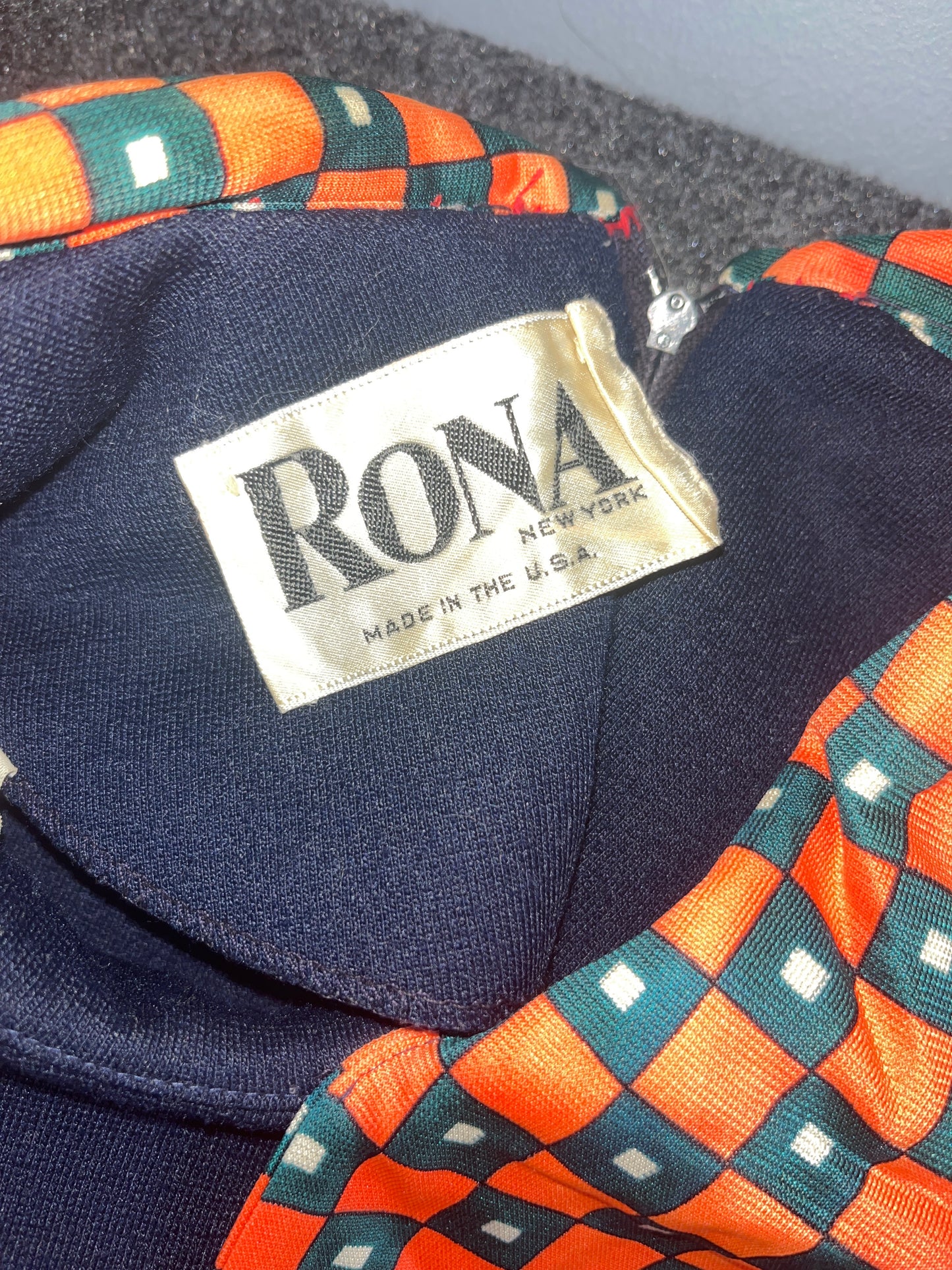 80/90's Rona Dress - Small - 19" x 42"