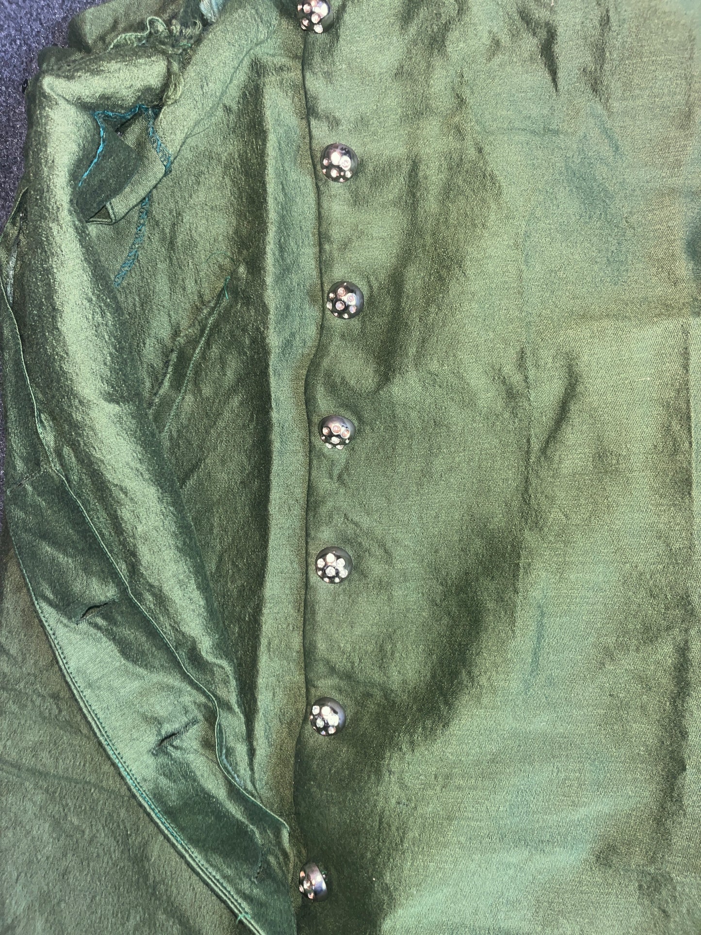 60/70's Sleeveless Dress - XSmall - 17" x 33"