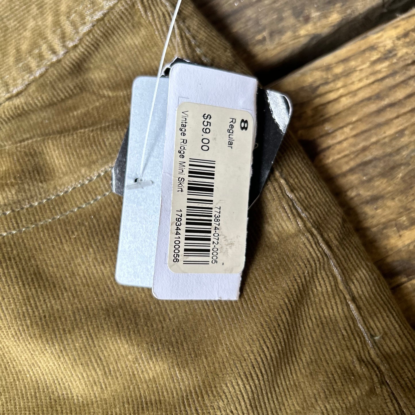 Athleta Ridge Corduroy Mini Skirt - 32” x 17.5”