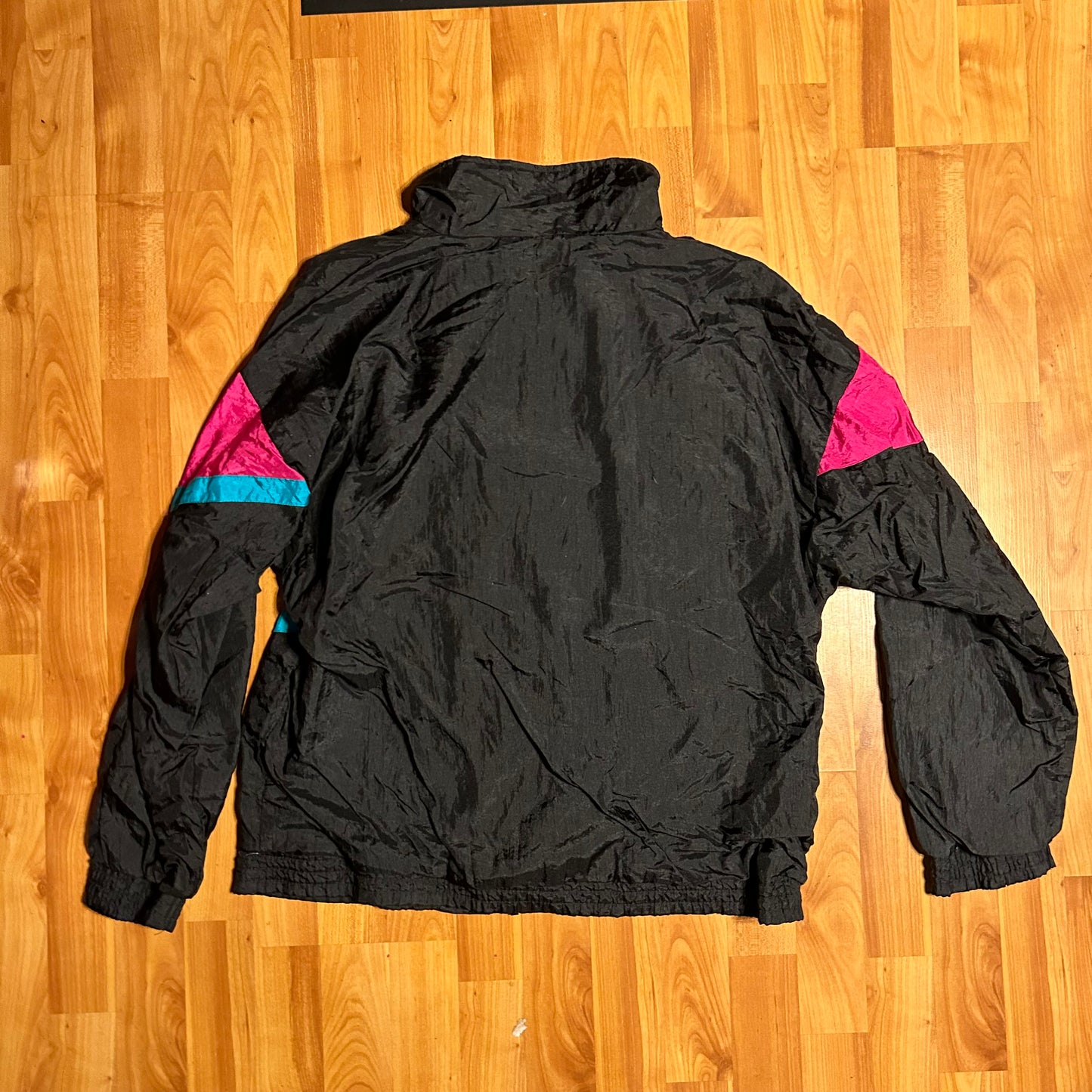 Windbreaker Zip Up Jacket Coat - Large - 23” x 26”