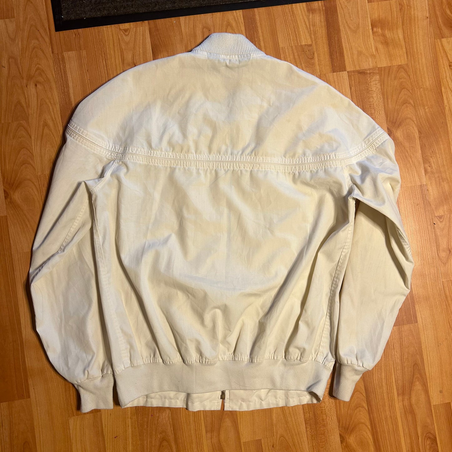 70/80’s Sears Zip Up Bomber Coat Jacket - Medium - 21” x 27”