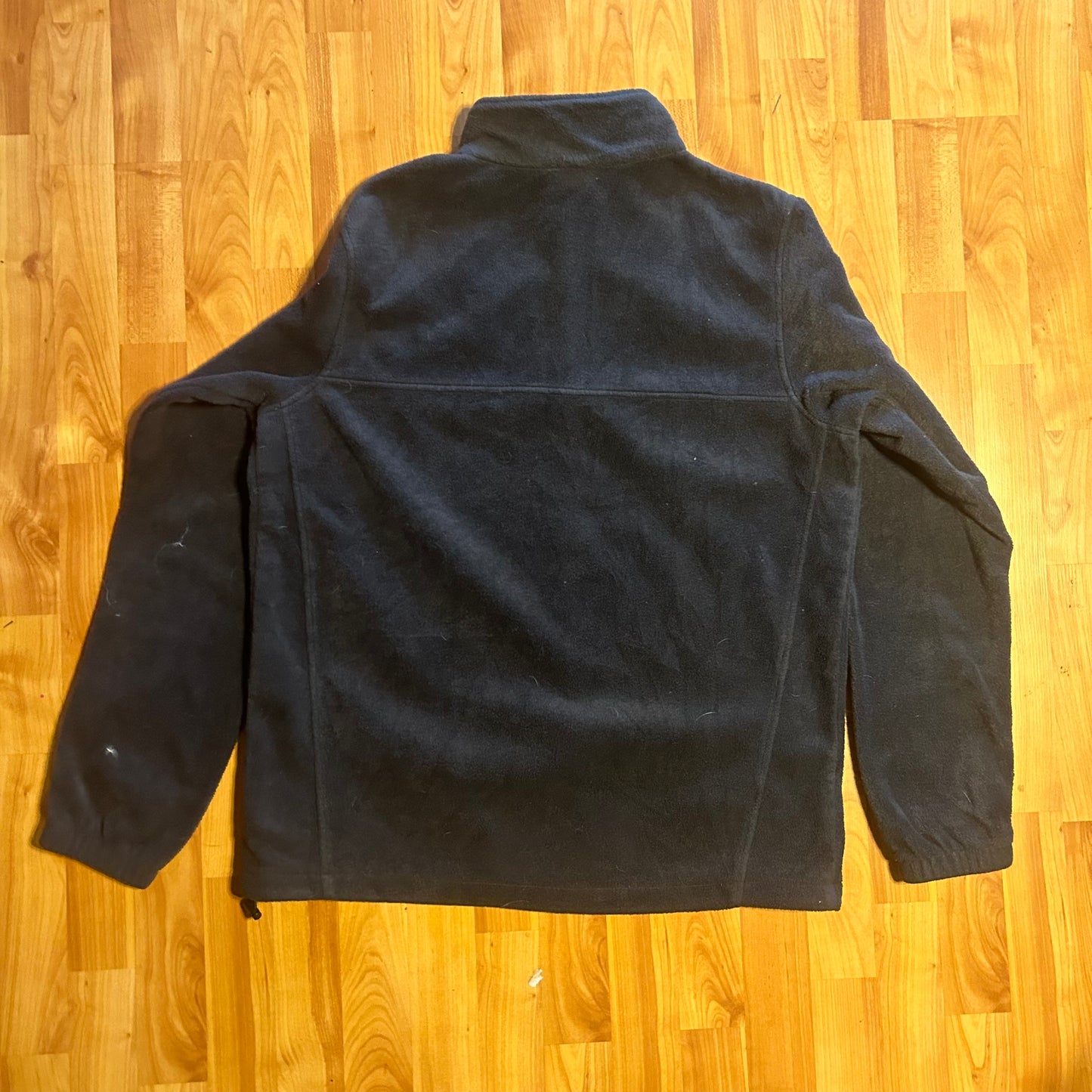 Columbia Black Fleece Quarter Zip - Large - 23” x 28”
