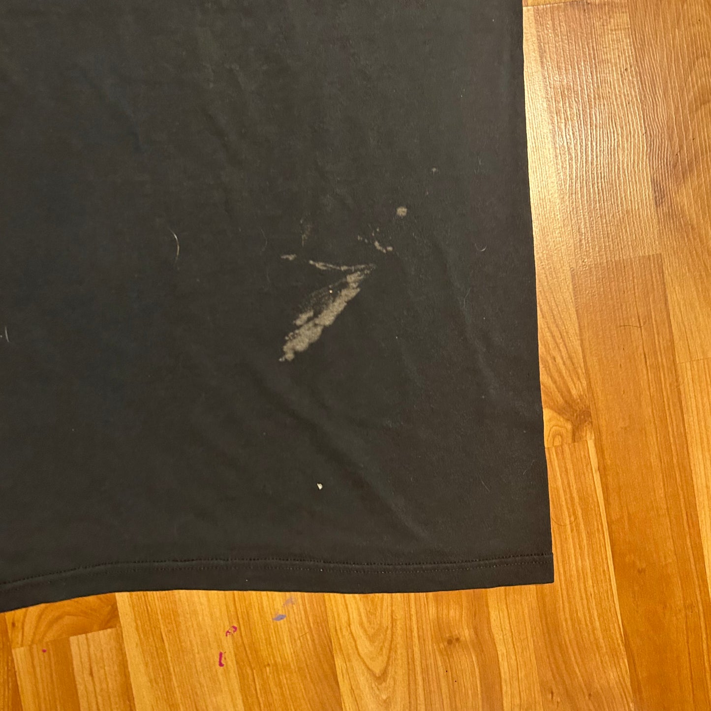 FOTL Blank Black Faded Pocket Tshirt - Medium - 20” x 28”