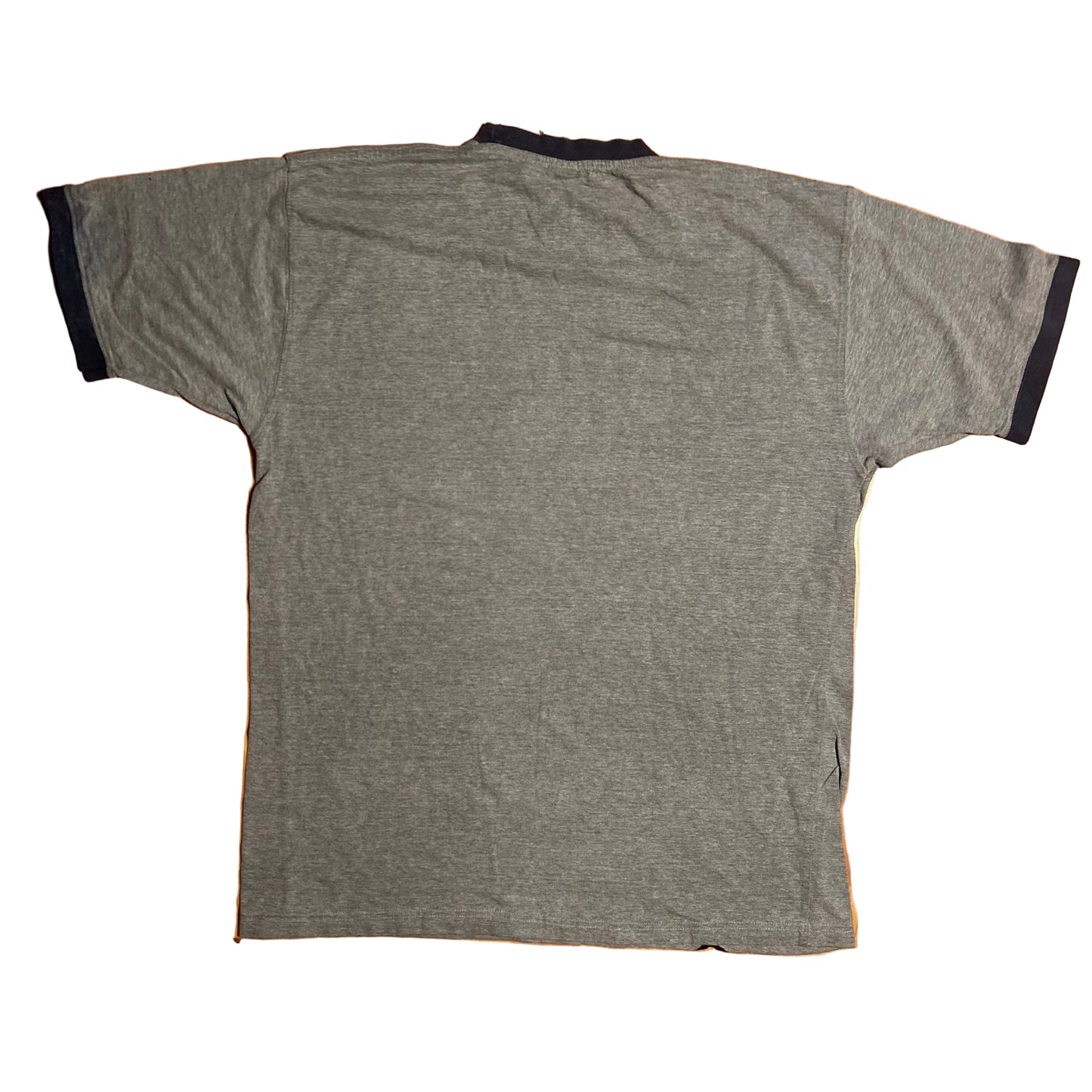 Hard Rock Cafe Chicago 71 Grey Gray Ringer Tshirt - XLarge - 24” x 31”