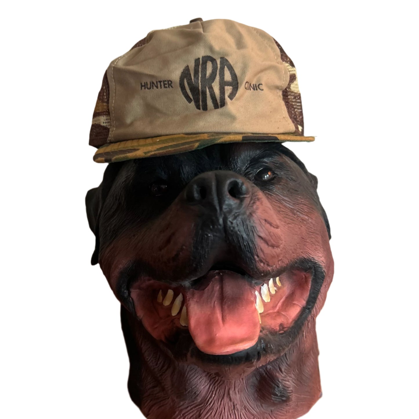 90's NRA Camouflage Camo Trucker Hat