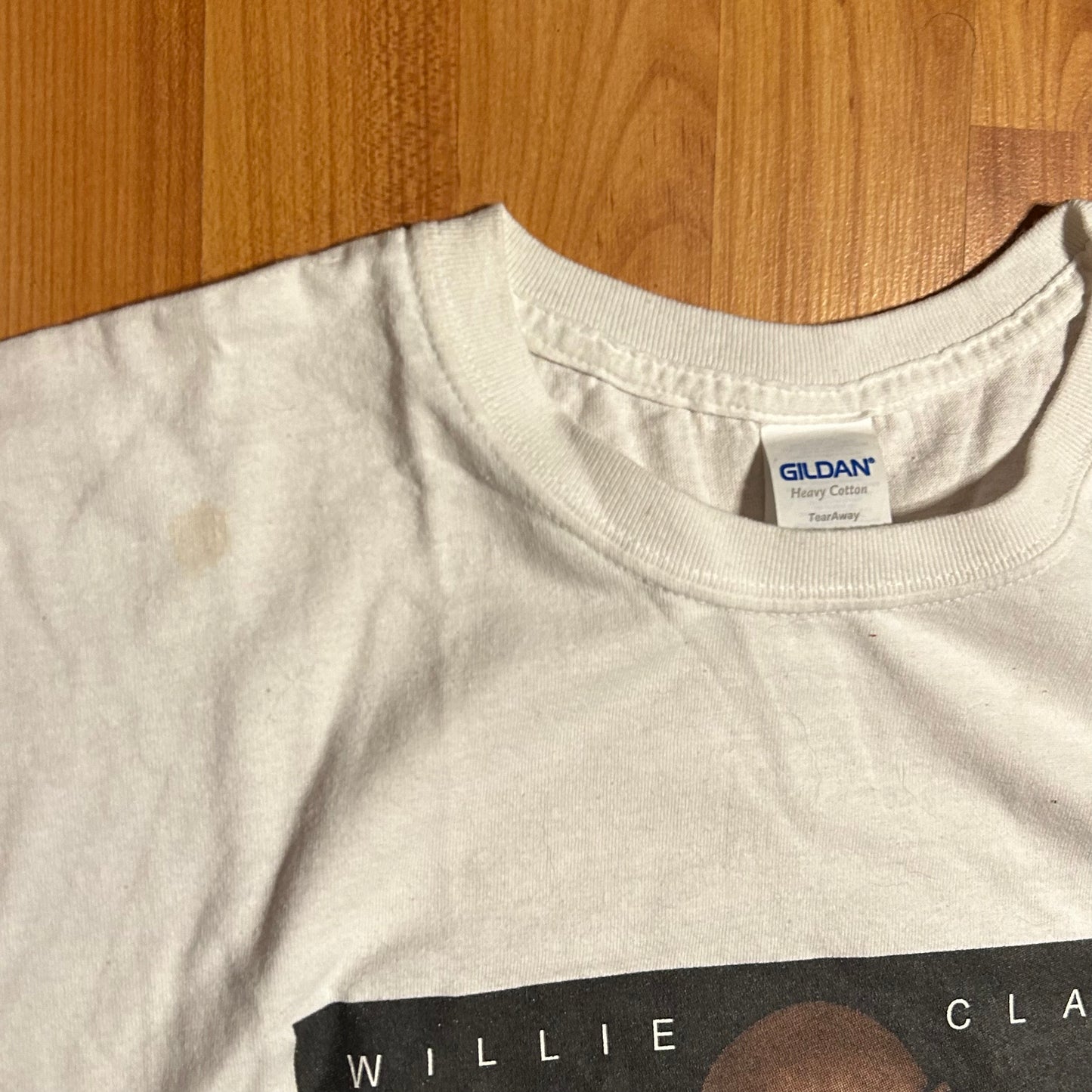 Gildan Willie Clayton Excellence Keeping Soul and Blues Alive Tshirt - XLarge - 25” x 30”