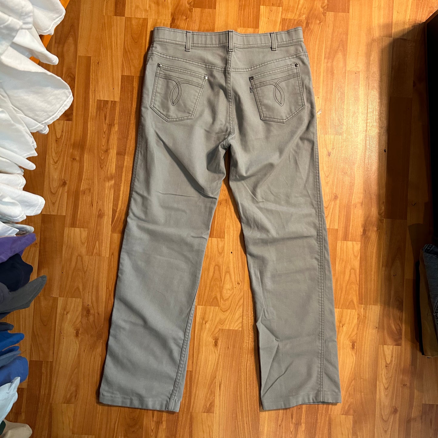 70/80’s Levi’s For Men Black Grey Tab Denim Jeans - 34” x 31”