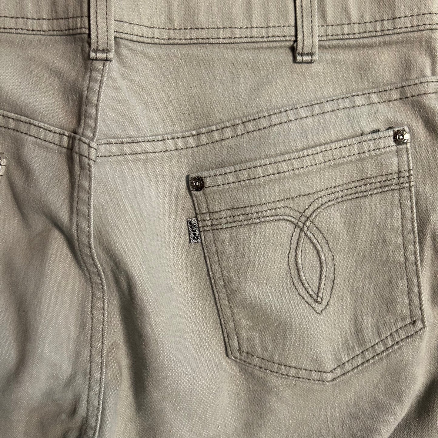 70/80’s Levi’s For Men Black Grey Tab Denim Jeans - 34” x 31”