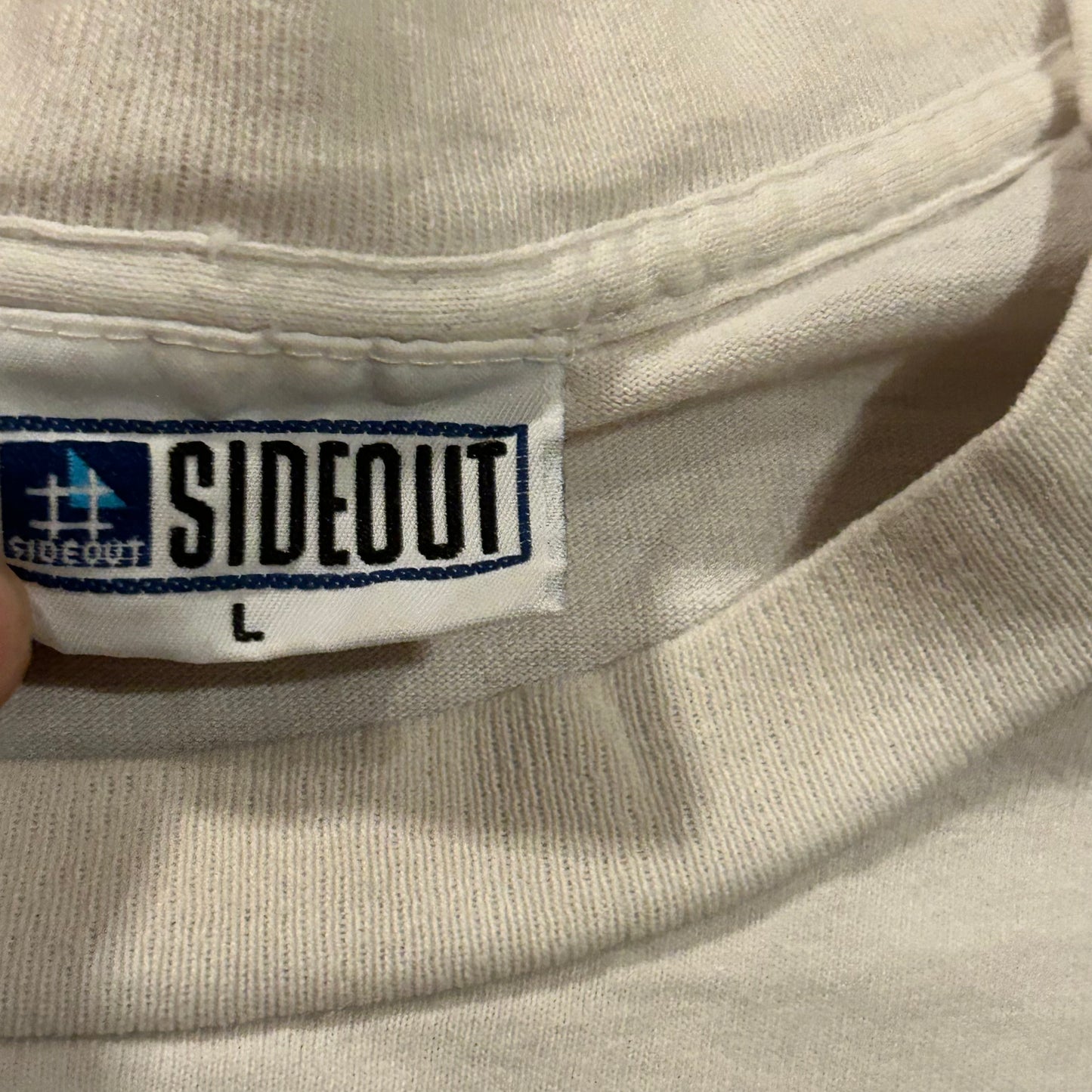 90’s Side Out Sport Volleyball Tshirt - Large - 22” x 28”