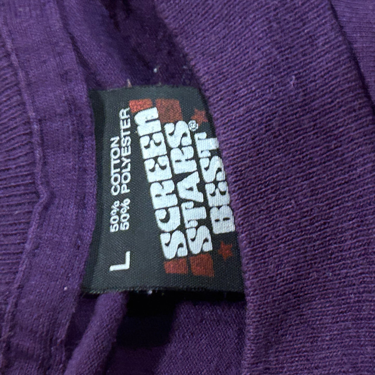 90’s Screen Stars Best FOTL Walkathon 1992 Purple Tshirt - Medium - 20” x 28”