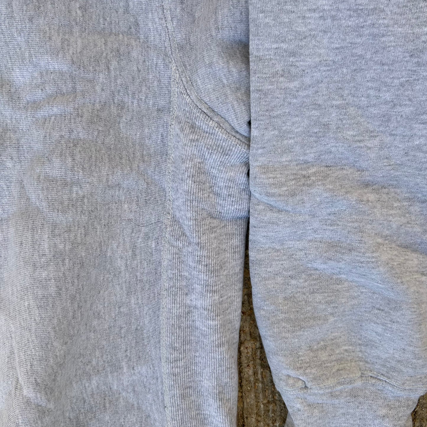 00's Navy Reverse Weave Crewneck Sweatshirt - Boxy Large - 23" x 22"