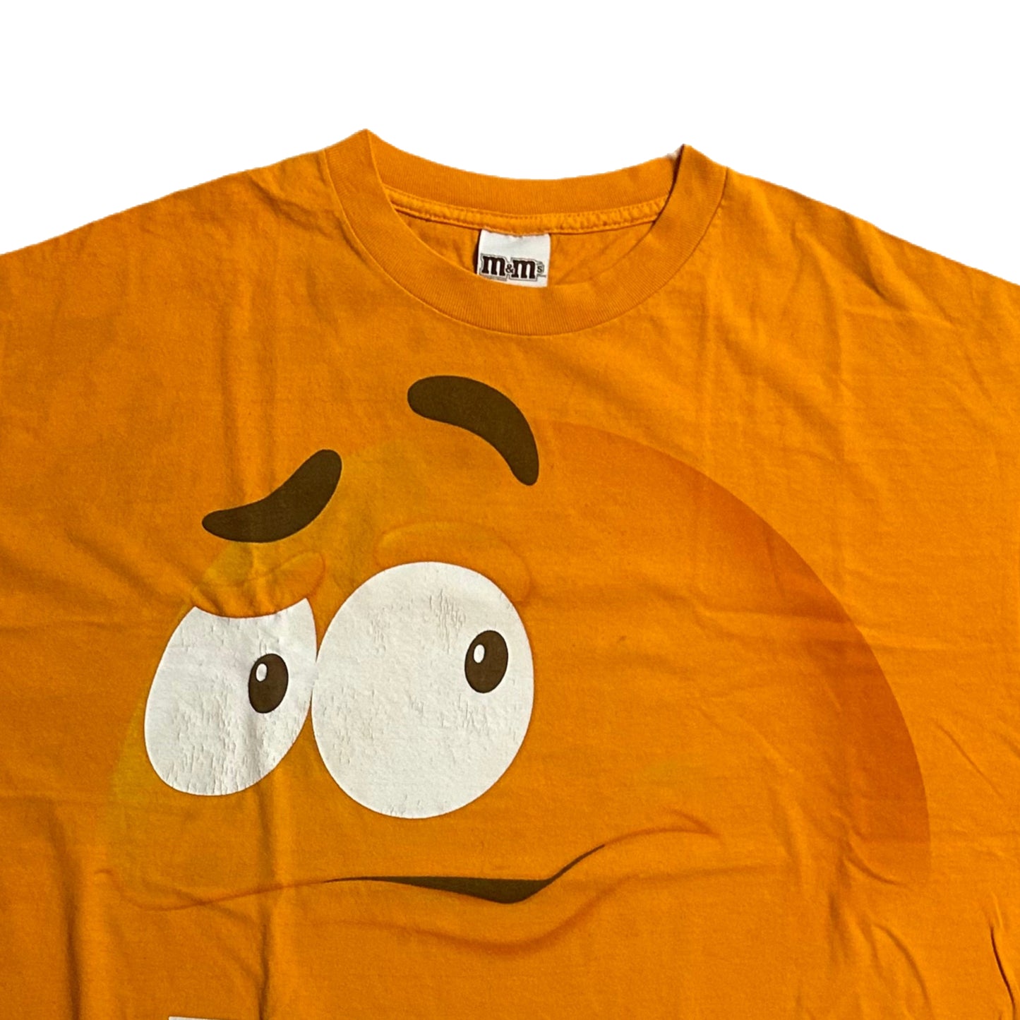 2009 Orange M&M Tshirt - XLarge - 26” x 29”