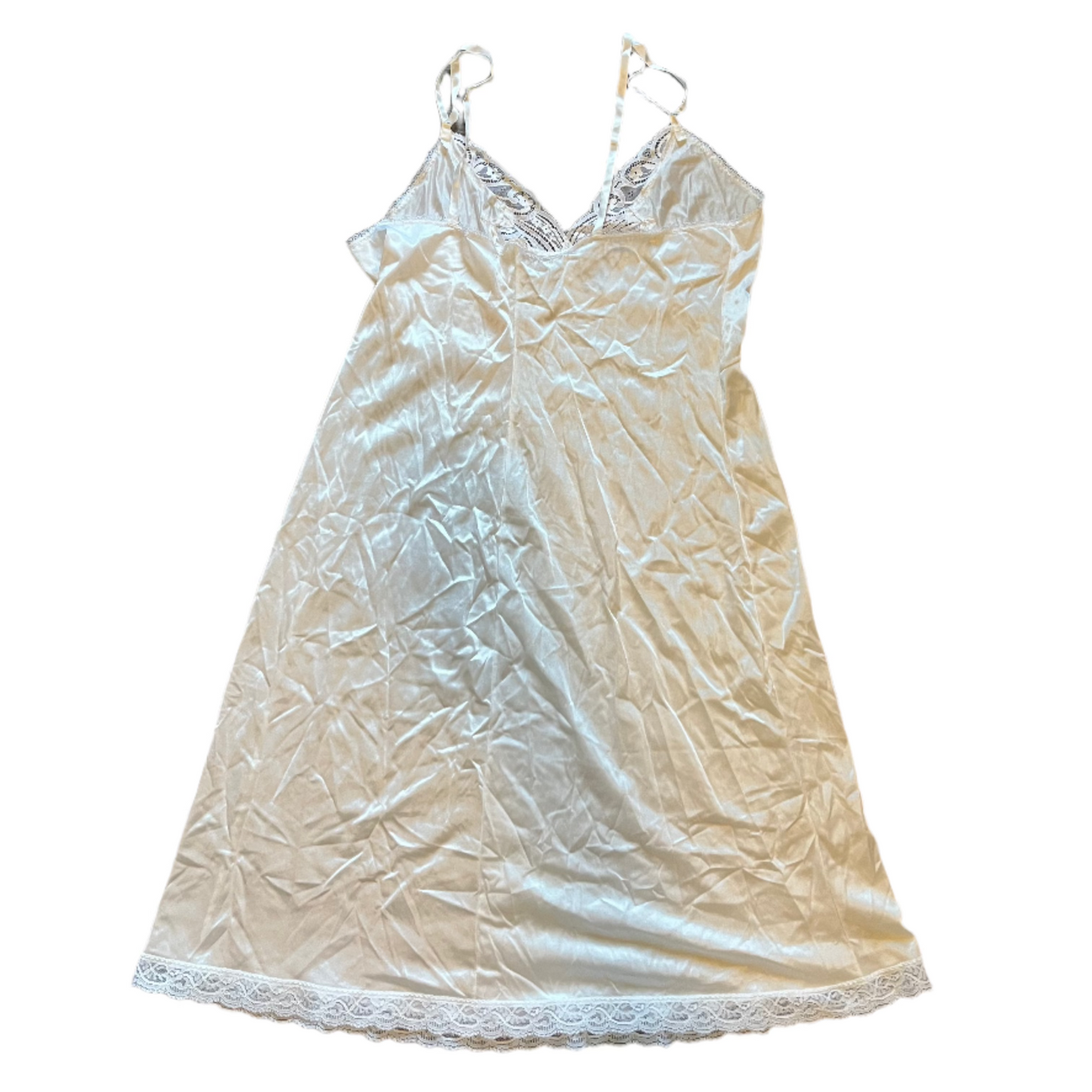 70/80's AVF Vanity Fair Nylon Slip Dress - XSmall - 16" x 28"