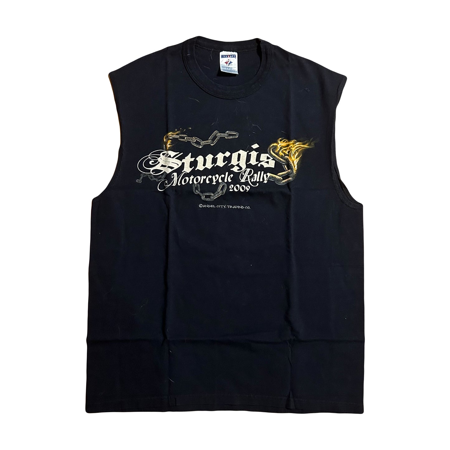 Jerzees Sturgis Motorcycle Rally 69th Tanktop Sleeveless Shirt - Medium - 21” x 28”