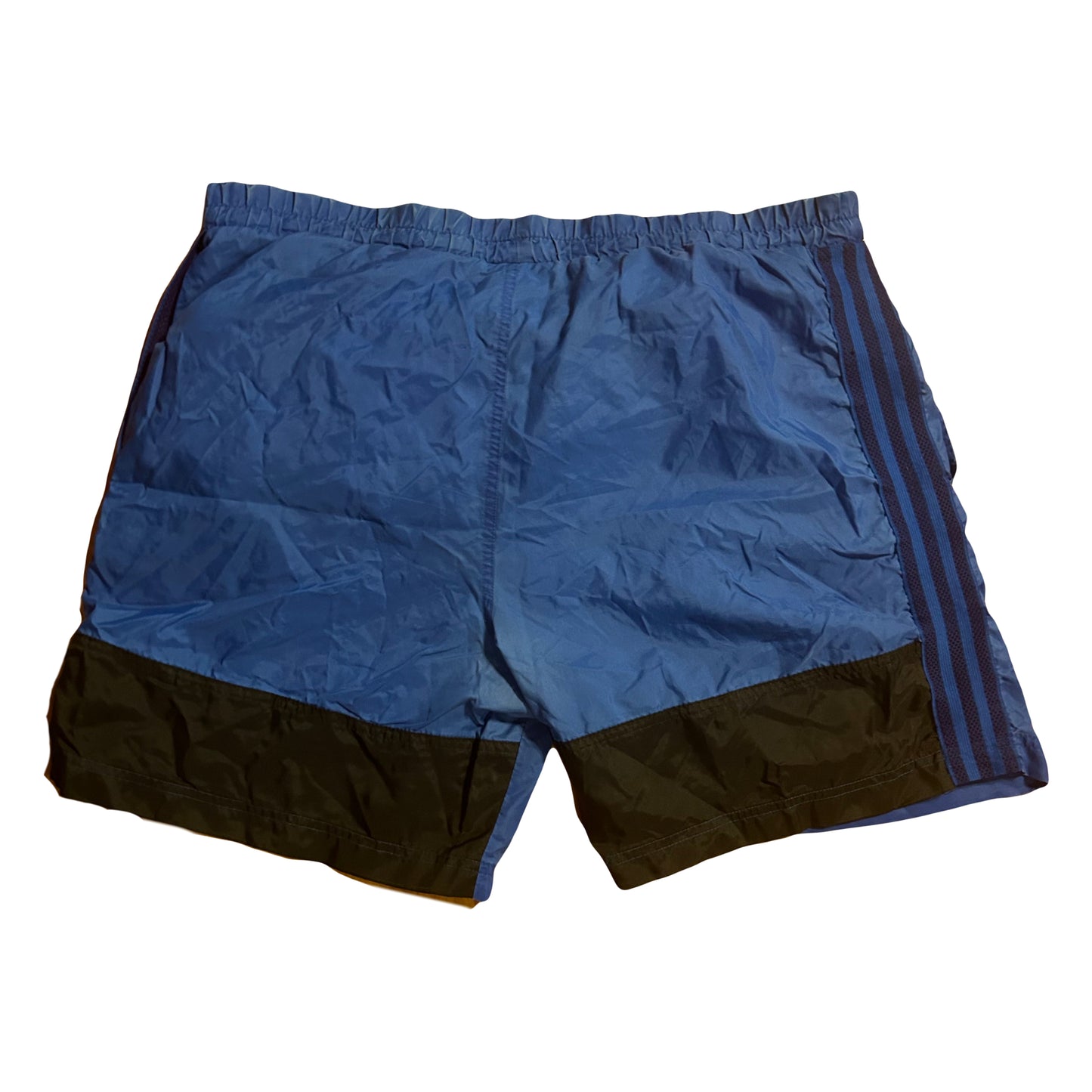 90’s Adidas Nylon Shorts Trunks with Drawstring - 40” x 7”
