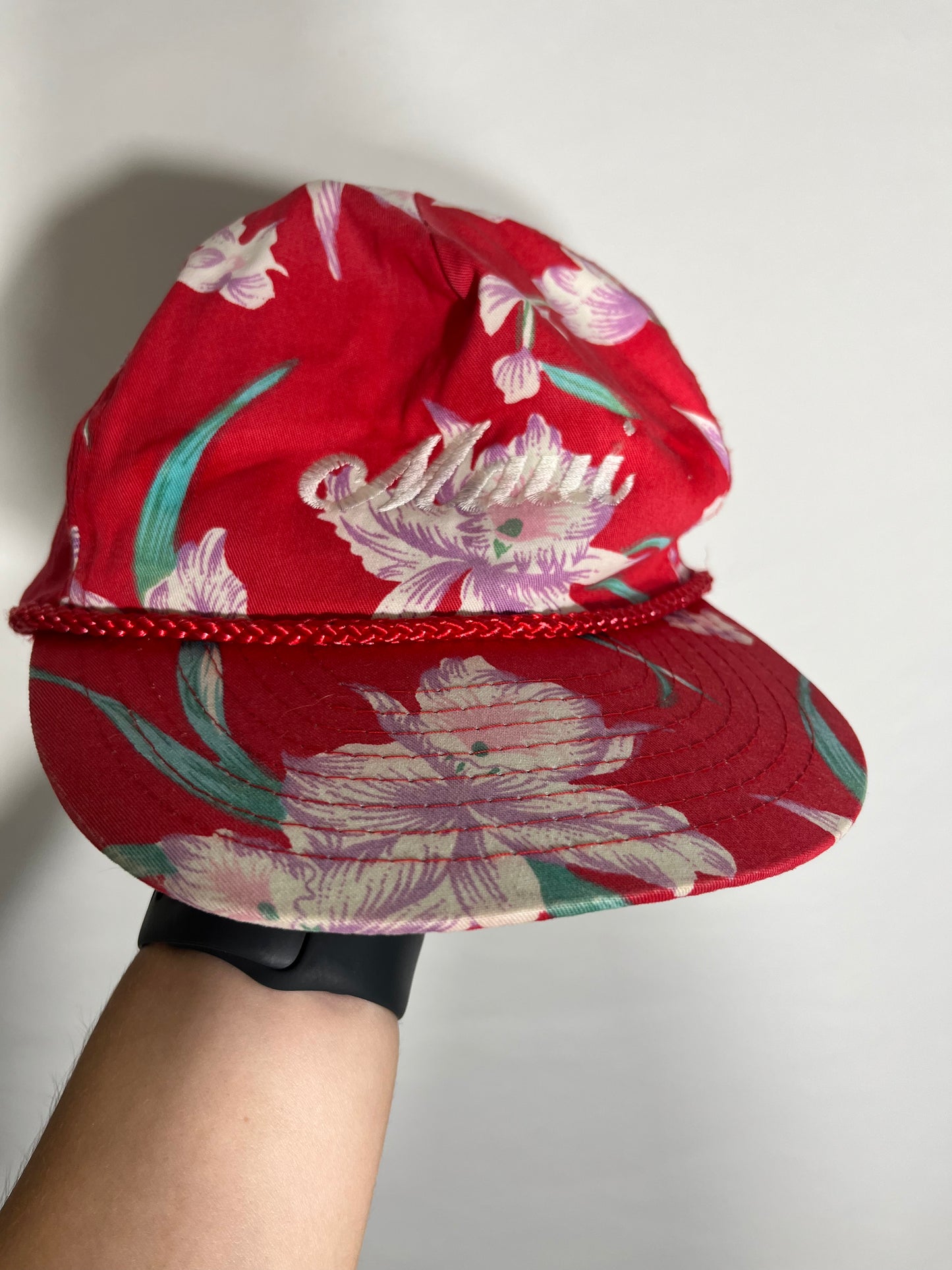 80/90's Maui Floral Hat