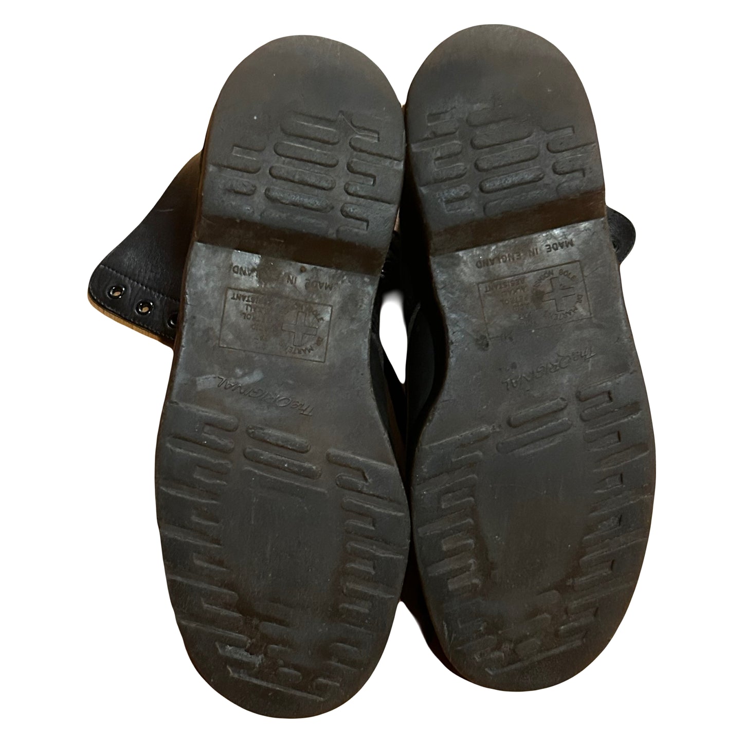 90’s Doc Martens Made In England Custom Skull Boots - 10M