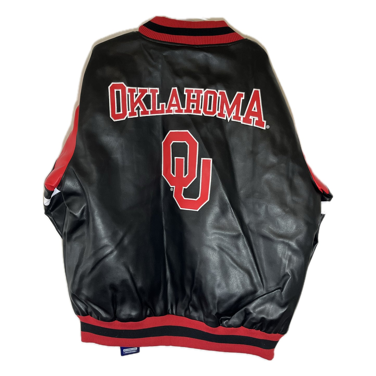NWT Oklahoma University Varsity Jacket - XLarge - 26” x 29.5”
