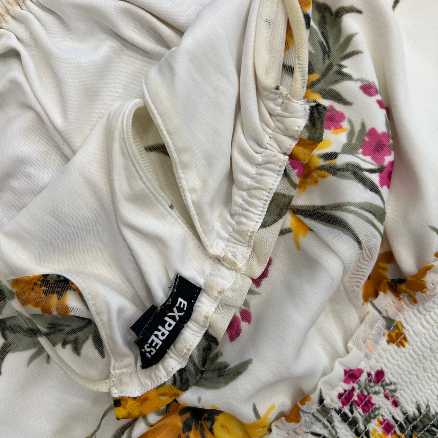 Express Floral Tank Top Shirt - Tagged S - XSmall - 17.5" x 14.5"