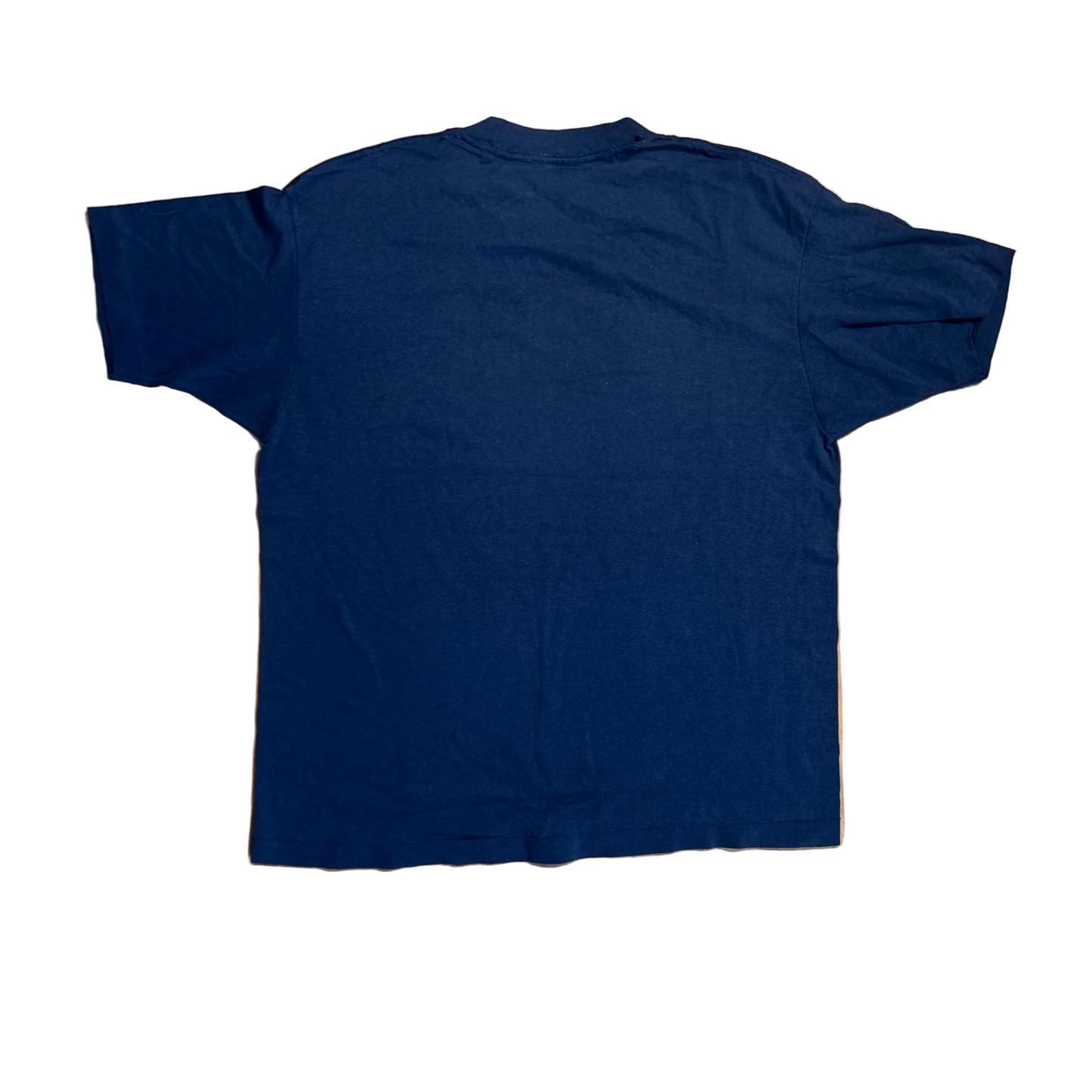 80/90's Selec T Alabama National Guard Air Force Eagle Navy Blue Tshirt - Medium - 20.5" x 26"