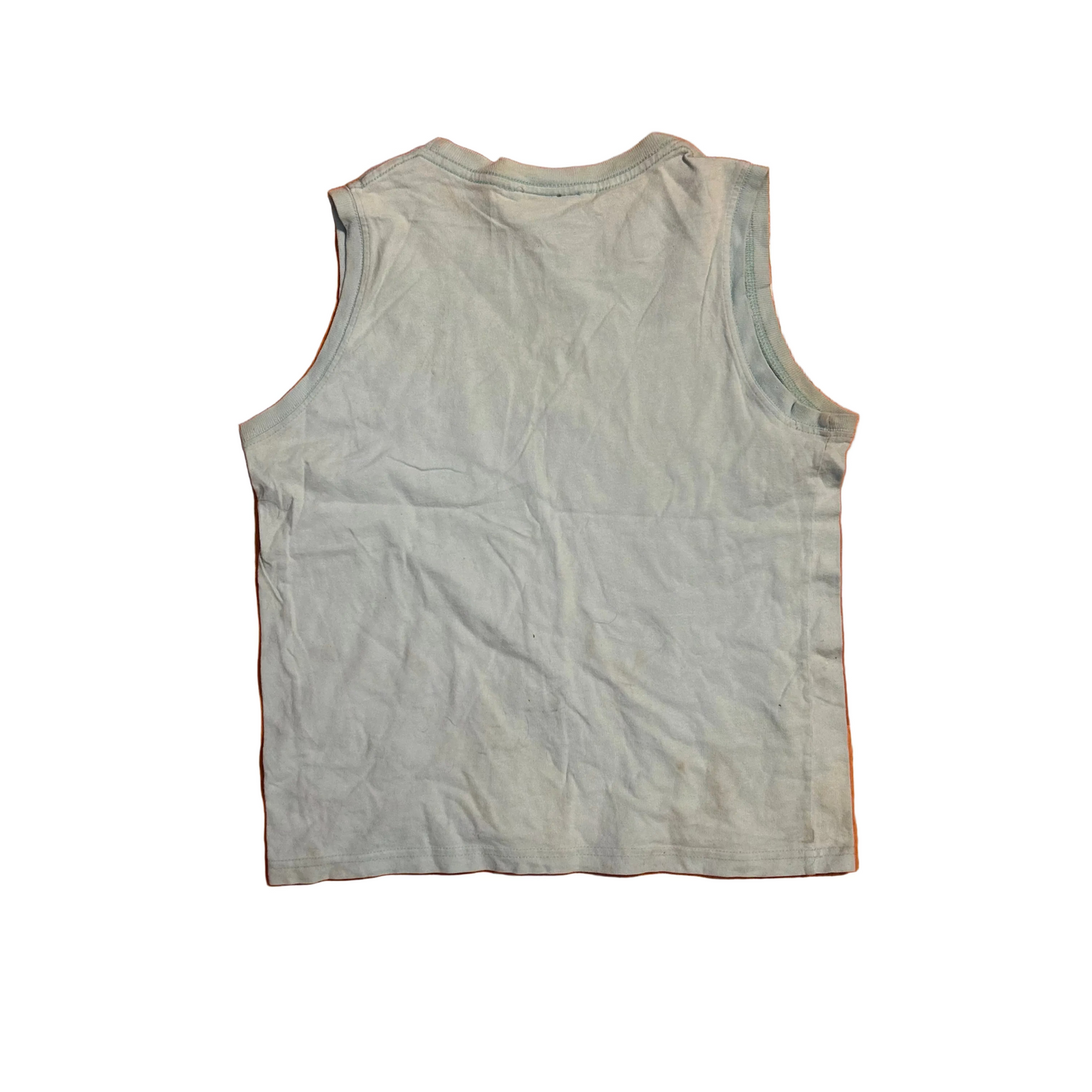 90/00's Nike Run Light Blue Tank Top Shirt - XSmall - 17" x 21.5"