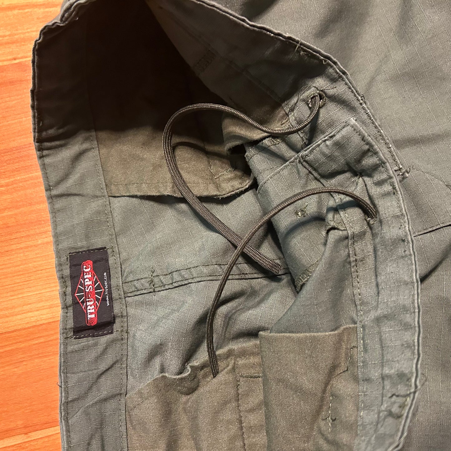 TruSpec Green Military Cargo Pants - Tagged M Long - 34" x 33"