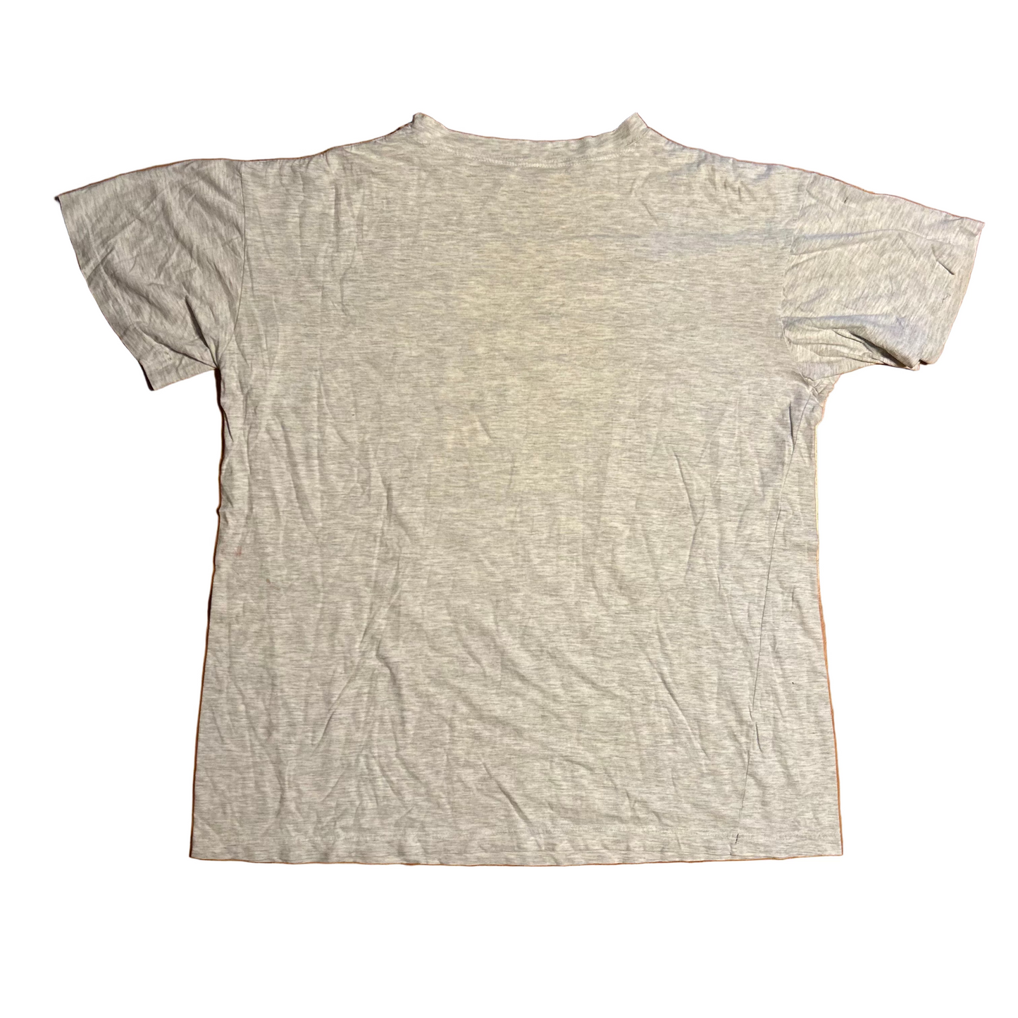 80/90's Golly Gee Cat Grey Tshirt - XLarge - 25" x 29.5"