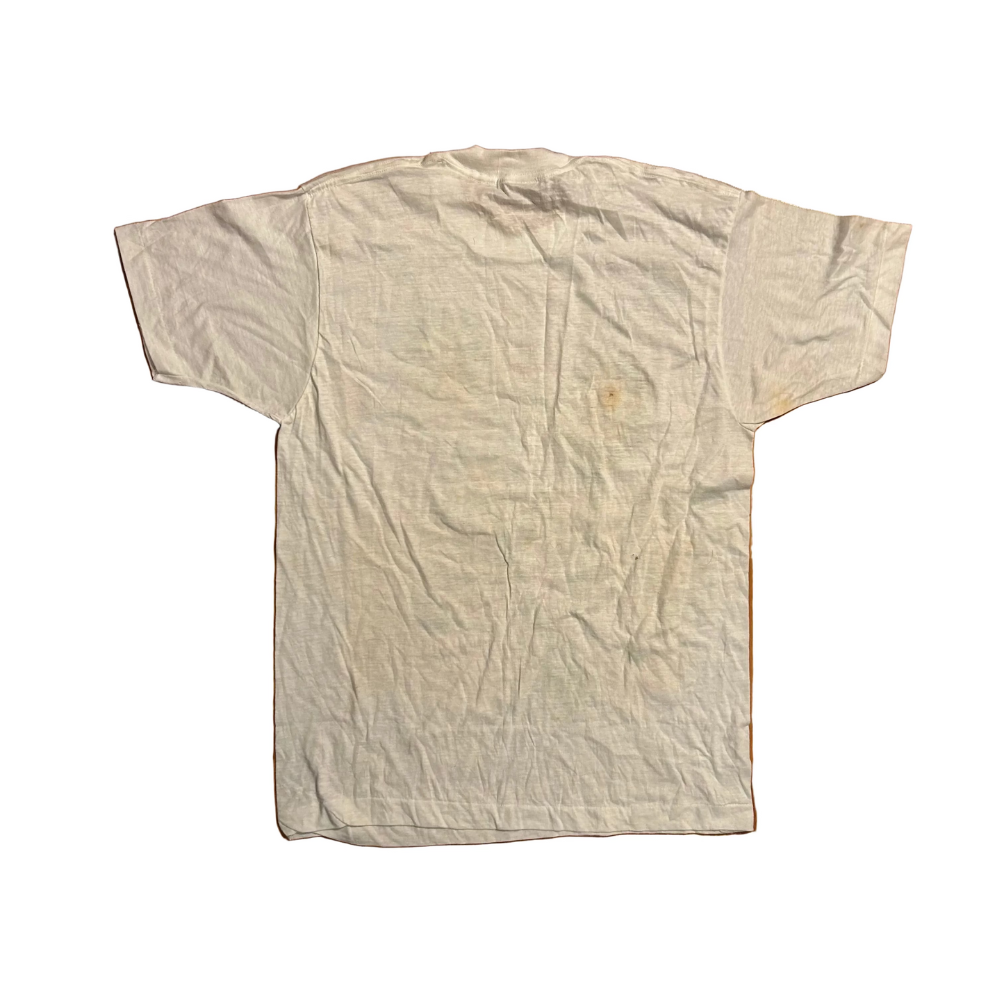 80's FOTL Custom Flower White Tshirt - Medium - 20" x 28.5"