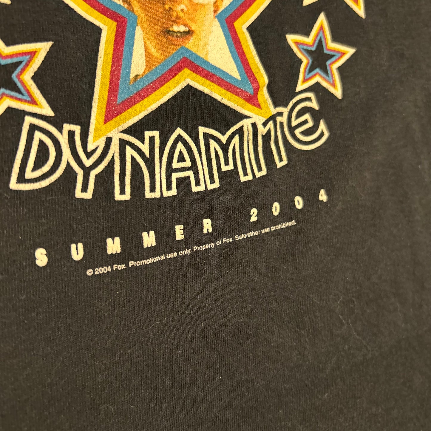 Napoleon Dynamite Summer 2004 Fox Release Black Movie Tshirt - Large - 23" x 26.5"