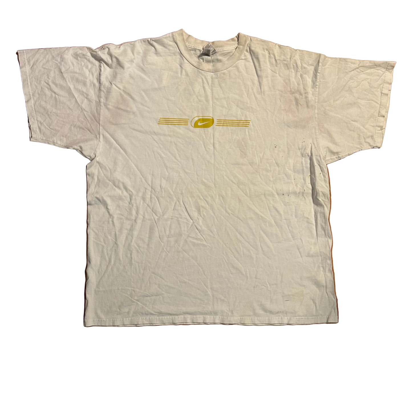 90's Nike White Tshirt - XLarge - 26.5" x 31"